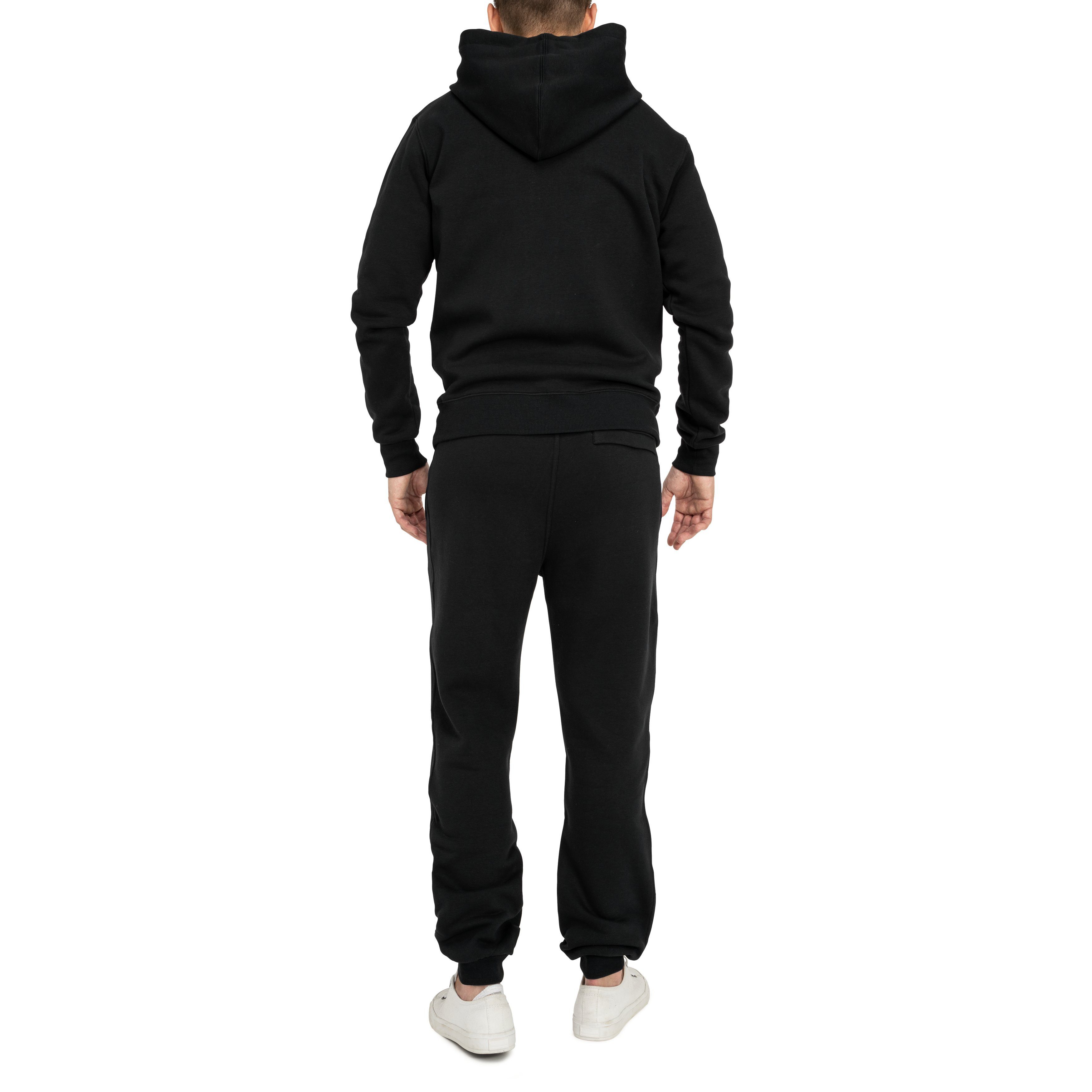 Basisstoff Jogginganzug Laufkumpel Herren Jogging Anzug Trainingsanzug Hausanzug