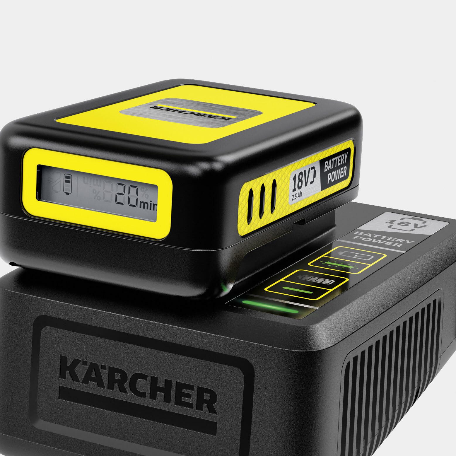 KÄRCHER Battery Power 18V Werkzeug-Akku-Ladetechnik