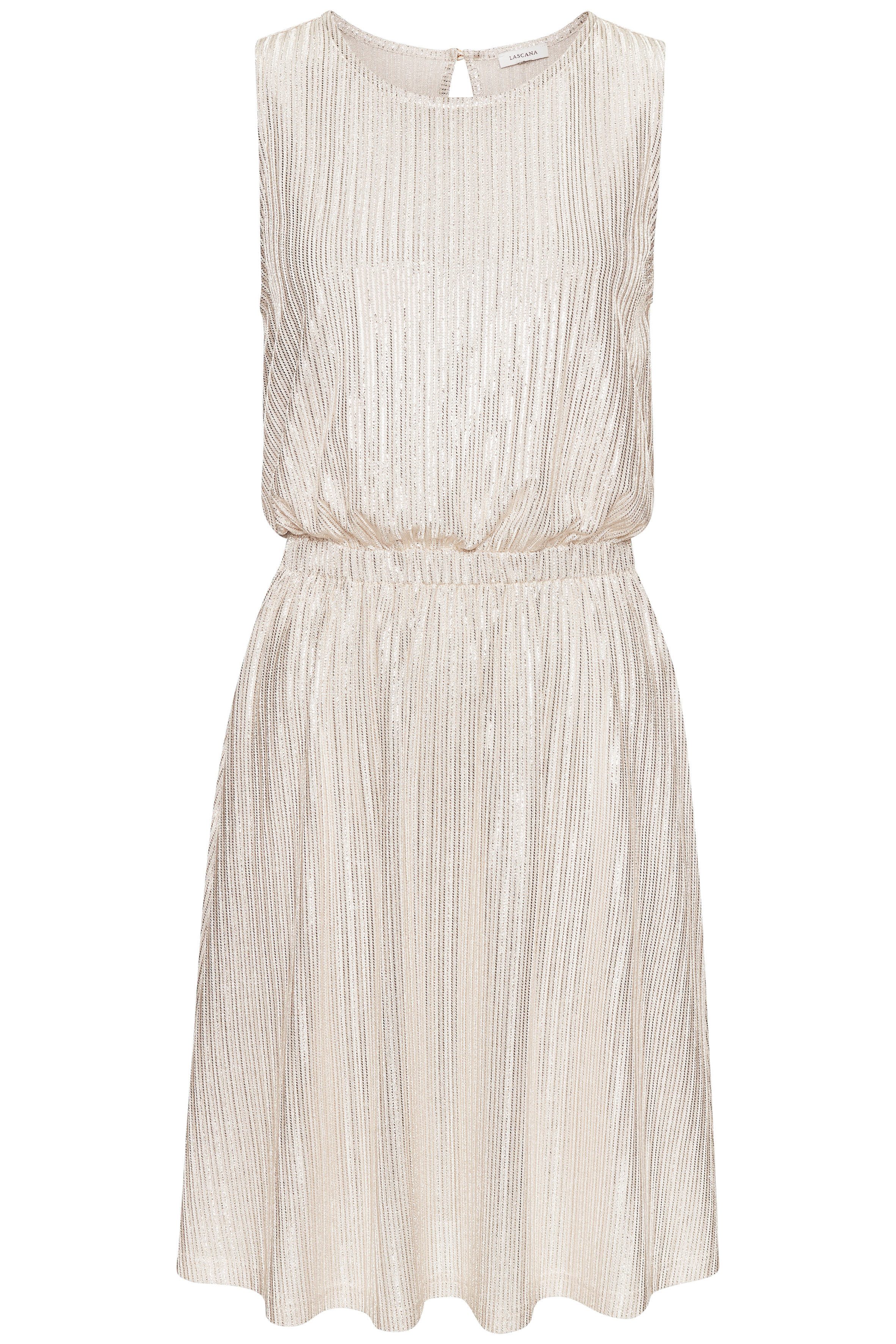 LASCANA Sommerkleid mit Glitzerfäden im Material, günstig online kaufen