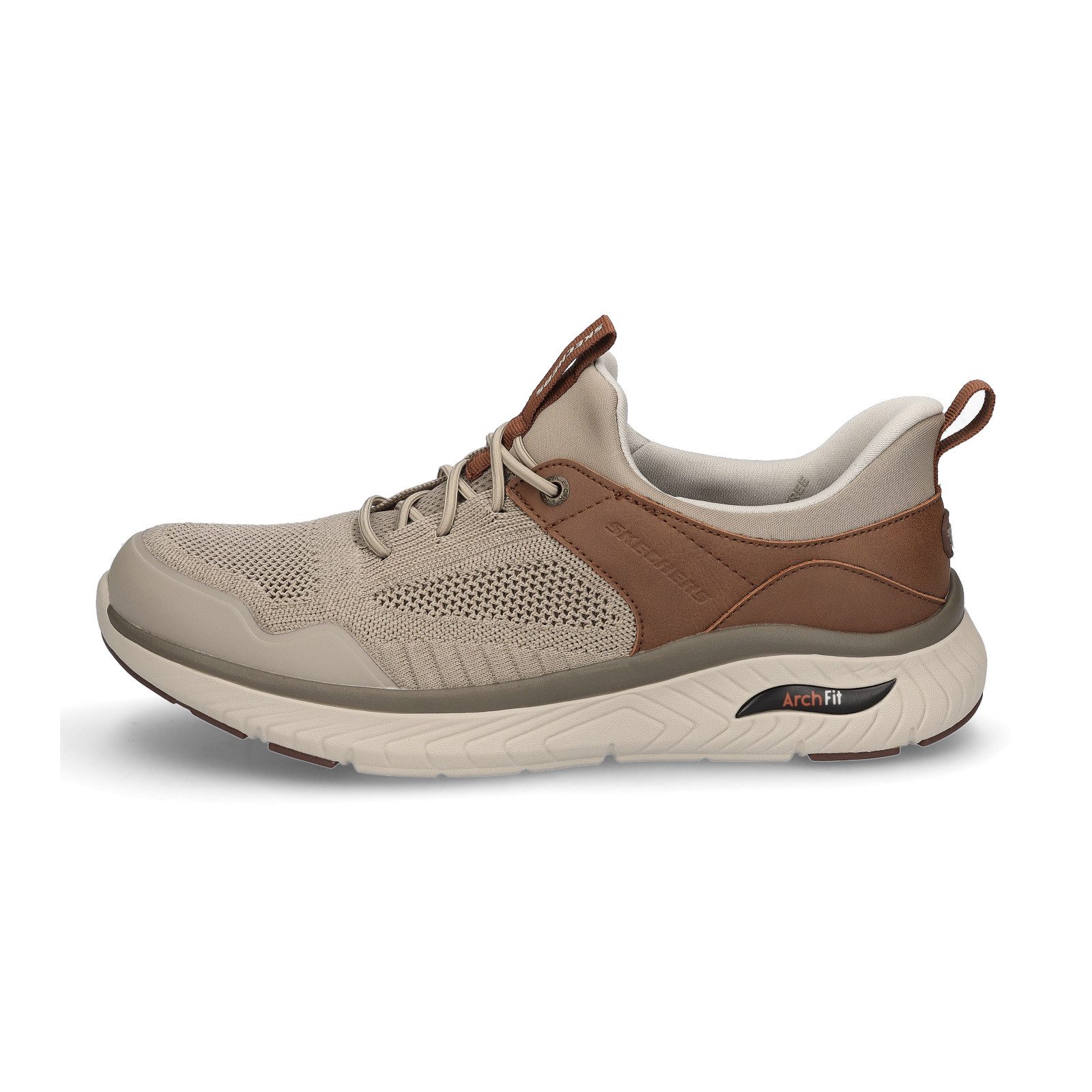 Skechers Skechers Herren Sneaker Arch Fit Crosser Emeric taupe braun Sneake günstig online kaufen