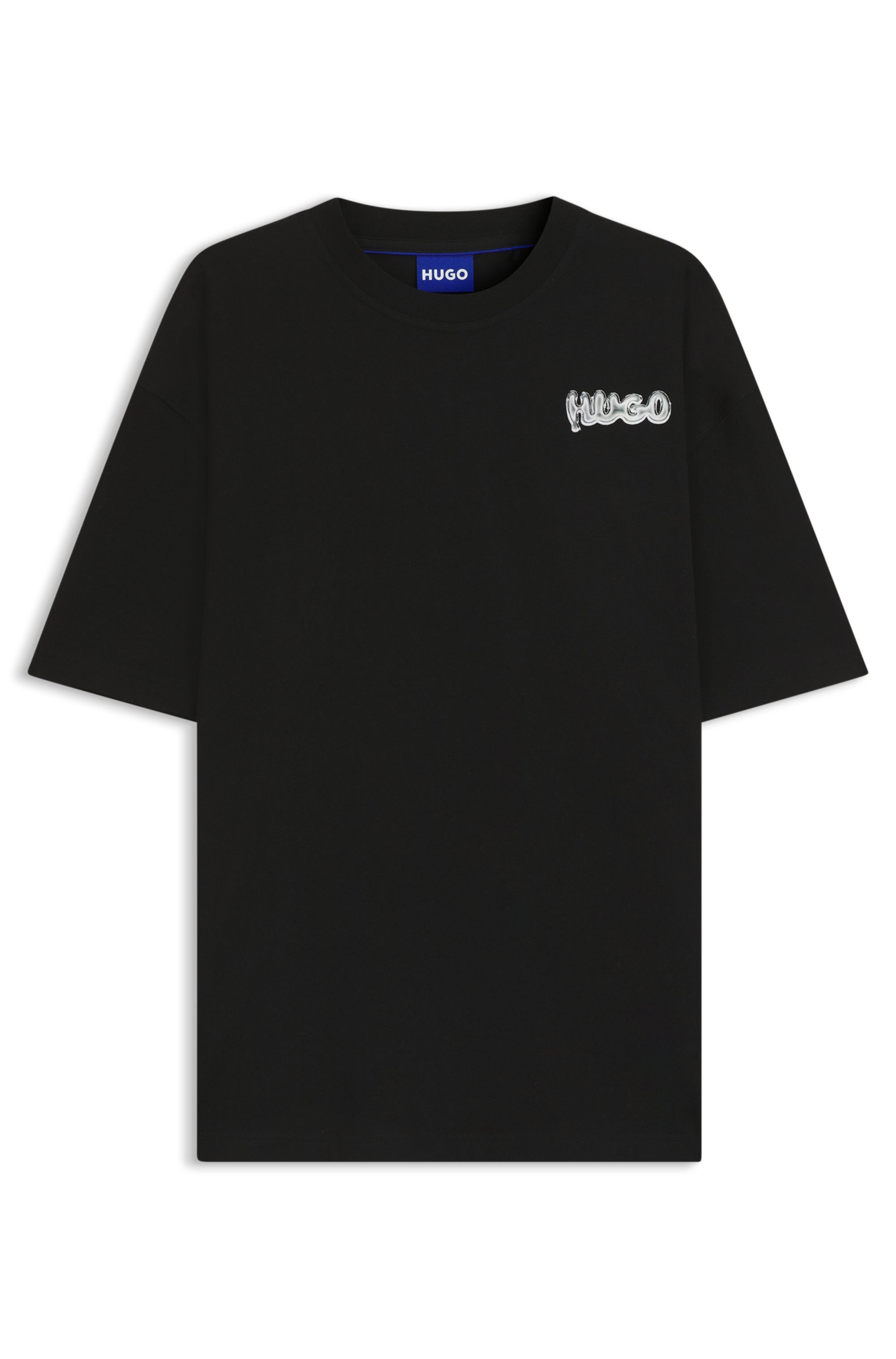 HUGO Blue T-Shirt Nyrotee Rundhalsausschnitt, loose günstig online kaufen