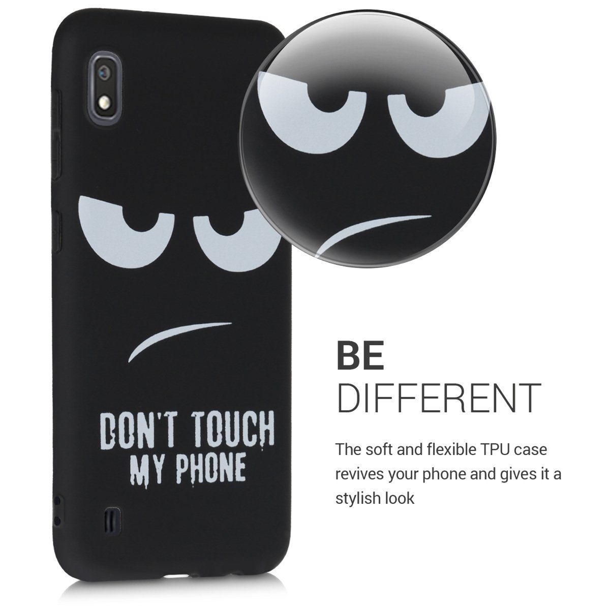 kwmobile Handyhülle kwmobile Hülle kompatibel mit Samsung Galaxy A10 - Handyhülle Silikon, Hülle kompatibel mit Samsung Galaxy A10 - Handyhülle Silikon Case