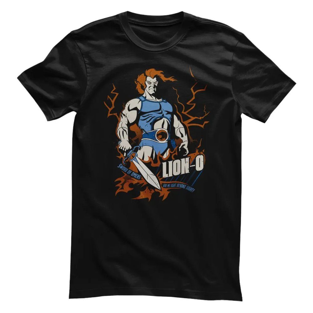Thundercats T-Shirt Lion-O Crack T-Shirt
