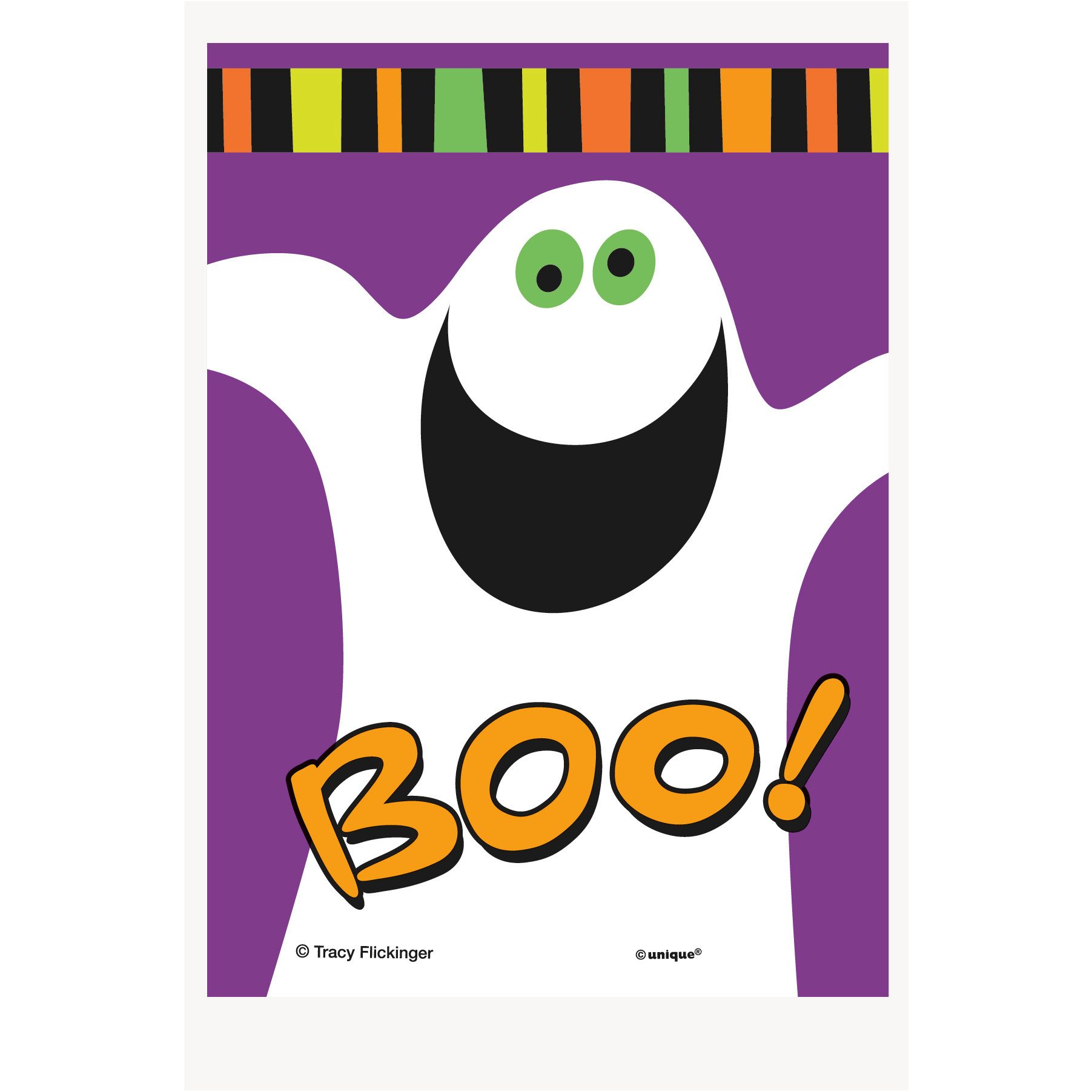 Unique Industries Inc. Hängedekoration Tüte PUMPKIN BOO TREAT 50St.