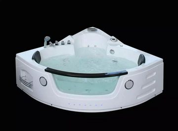 PureHaven Whirlpool 152x152 cm elegantes Design Heizung Lichttherapie Soundsystem
