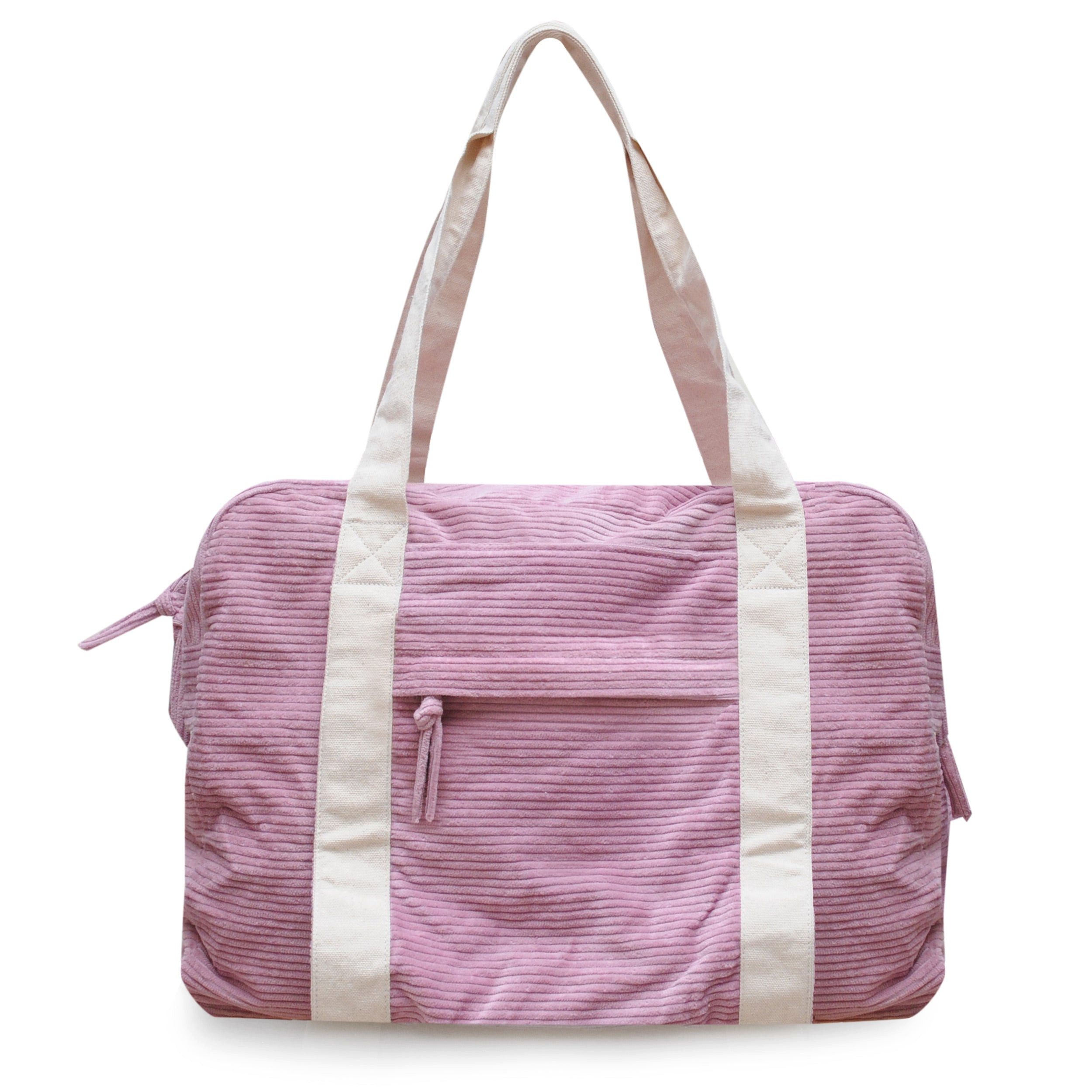 Yogistar Yogatasche Yogatasche yogibag® all in one - cord - rose (Standard, Standard), Matte außen, viel Platz innen: Die innovative twin bag Yogatasche