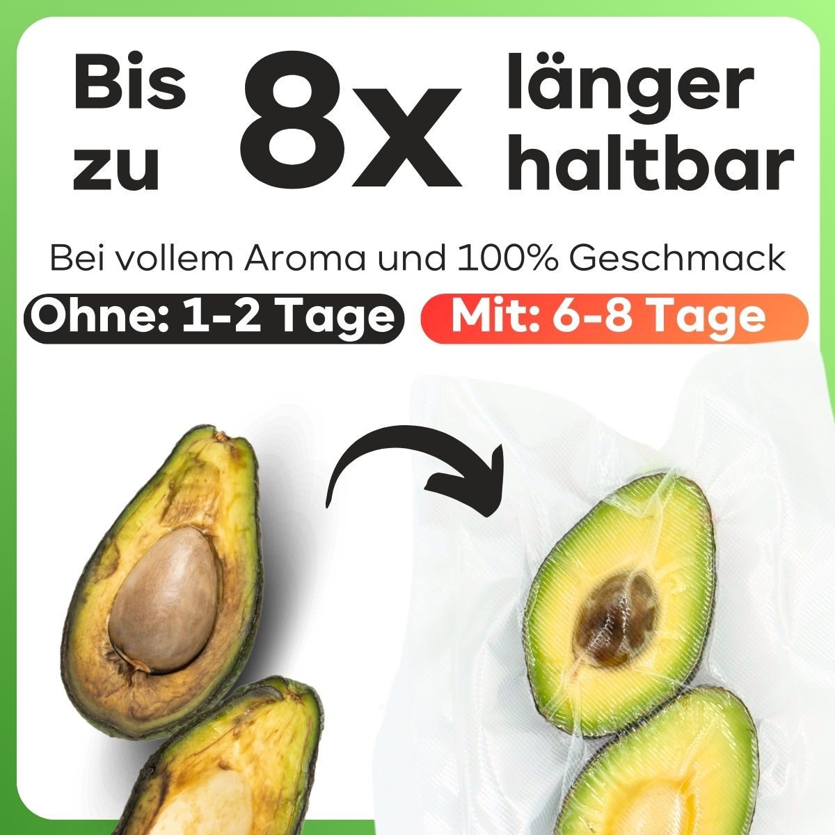 ProfiCook Vakuumierbeutel Vakuum-Ersatzbeutel 8910151, 50 St. Vakuumierbeutel, Vakuumierfolie für alle Marken