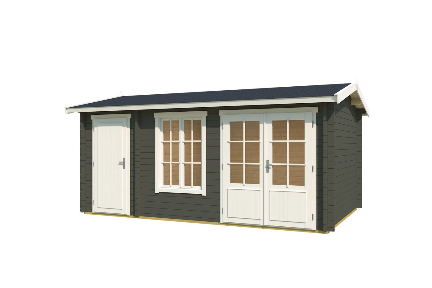 Thumbnail - Nordic Holz Gartenhaus WREXHAM 2, BxT: 525x350,8 cm