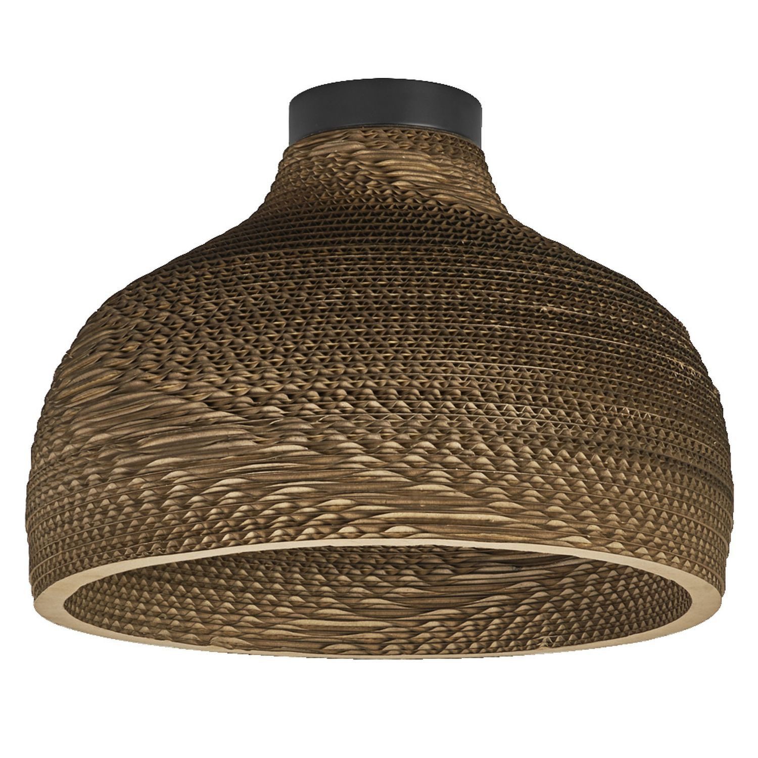 Licht-Erlebnisse Deckenleuchte GERA, ohne Leuchtmittel, E27 D: 36 cm rund Modern