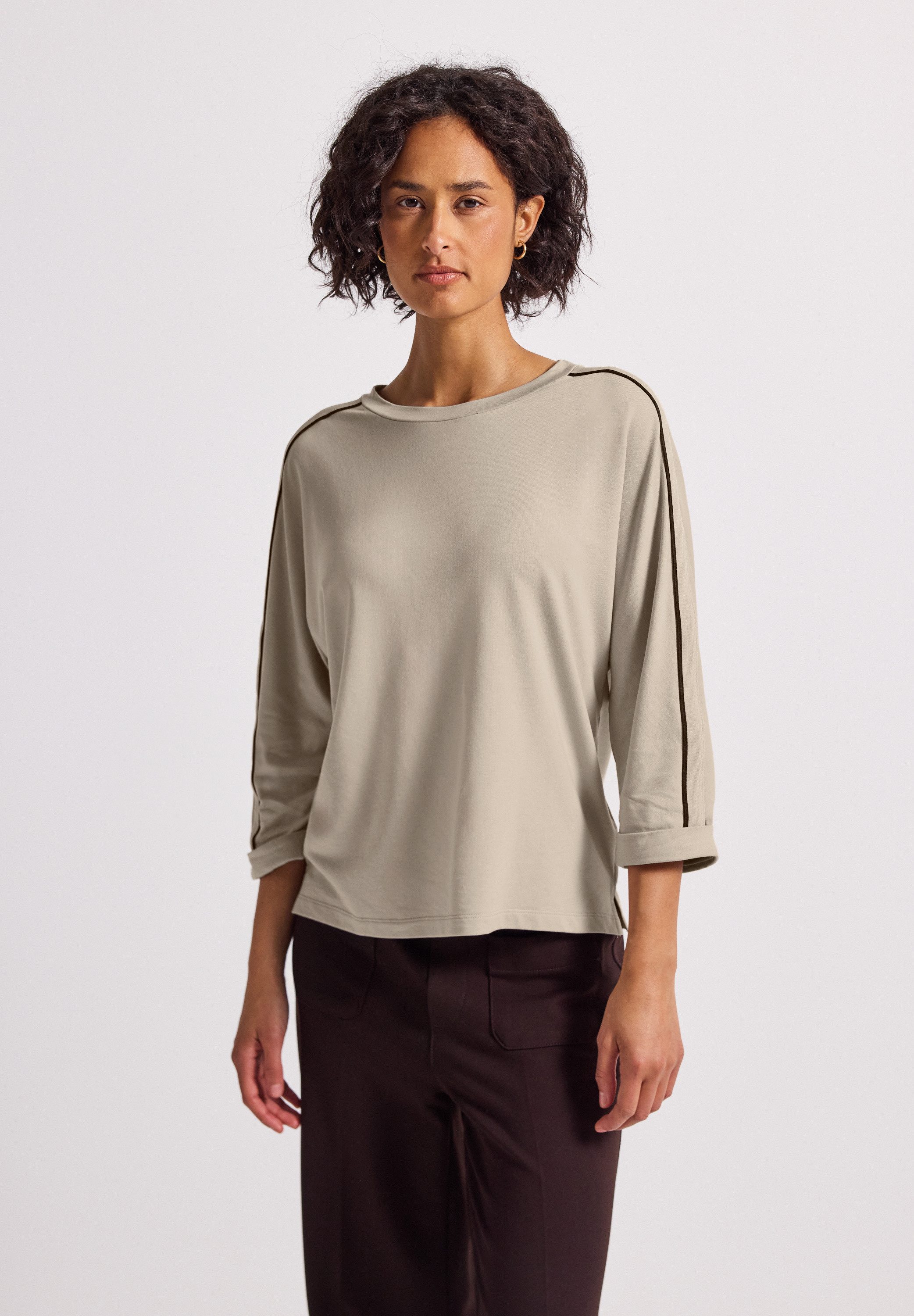 STREET ONE 3/4-Arm-Shirt im soften Baumwoll-Mix günstig online kaufen