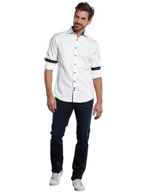 Engbers Langarmhemd Langarm-Hemd mit Jaquard-Muster