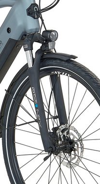 Prophete E-Bike Prophete E-Bike Entdecker 3.8, 8 Gang Shimano Altus Schaltwerk, Kettenschaltung, Mittelmotor, 540 Wh Akku, Pedelec, Elektrofahrrad für Herren, Trekkingrad