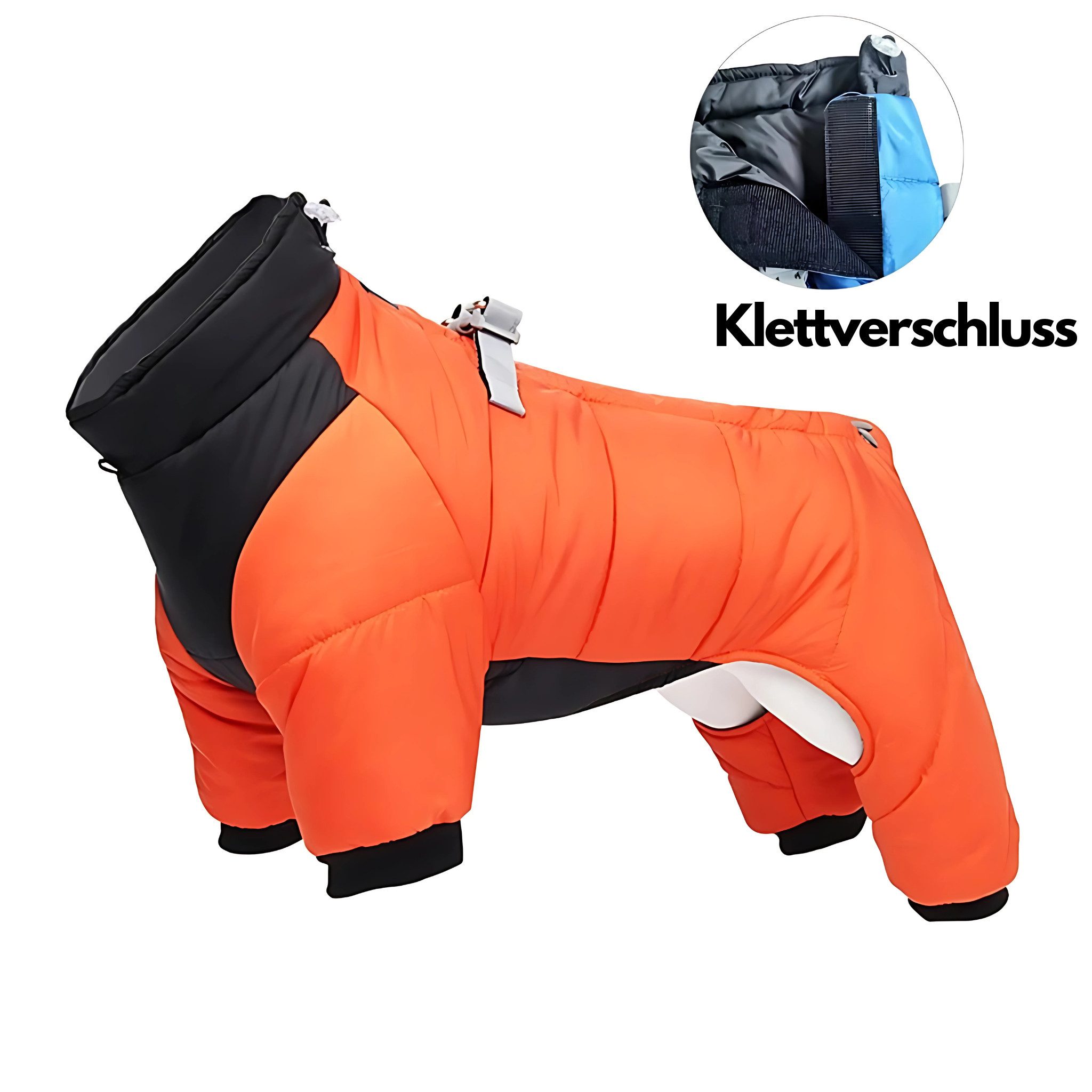 FLOCKI Pets™ Hundejacke Hundejacke Winterjacke mit Leinenhaken, für Hunde in verschiedenen Größen, wasserabweisend
