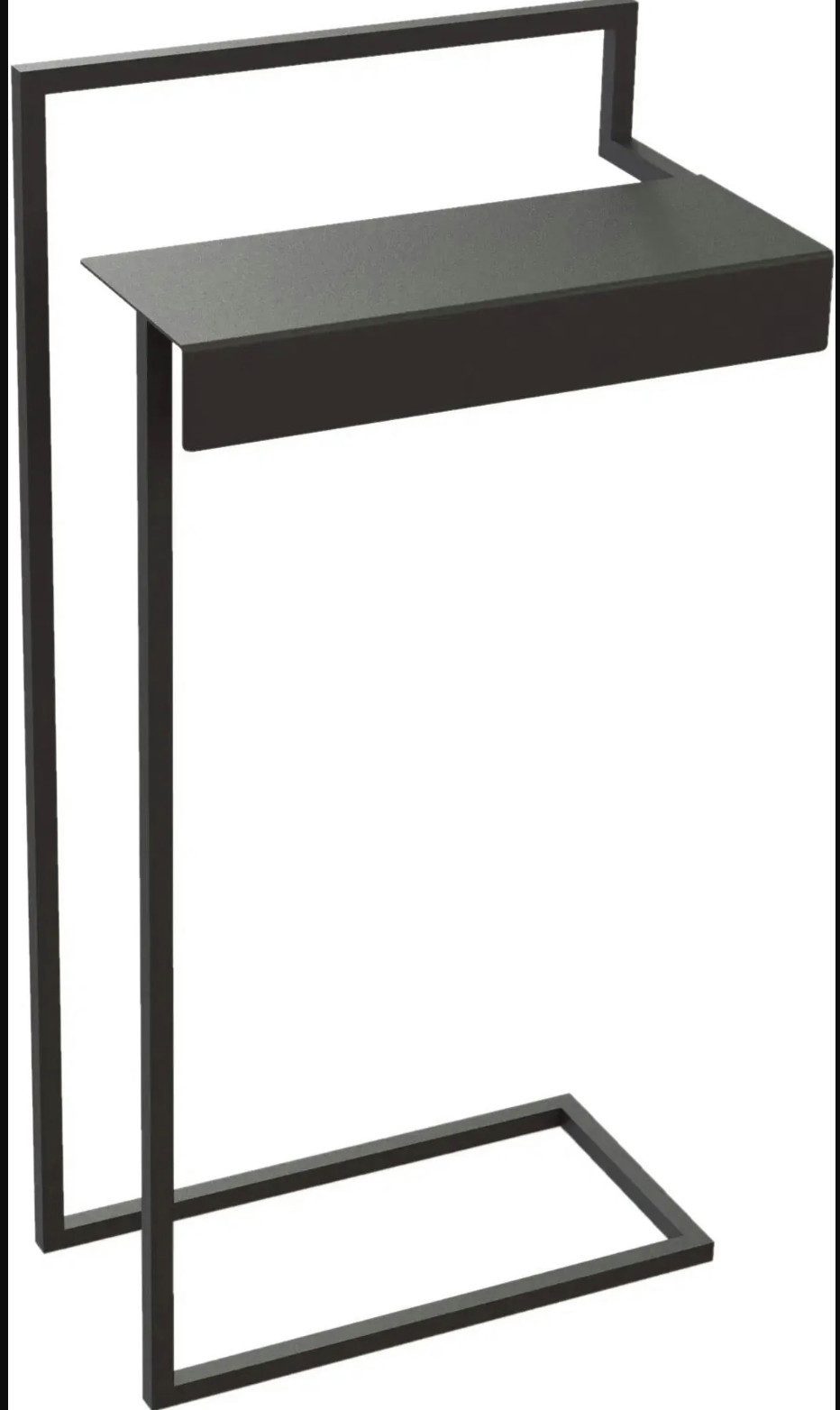 Deante Handtuchständer Deante MOKKO Handtuchständer – Schwarz Matt – Loft-Design