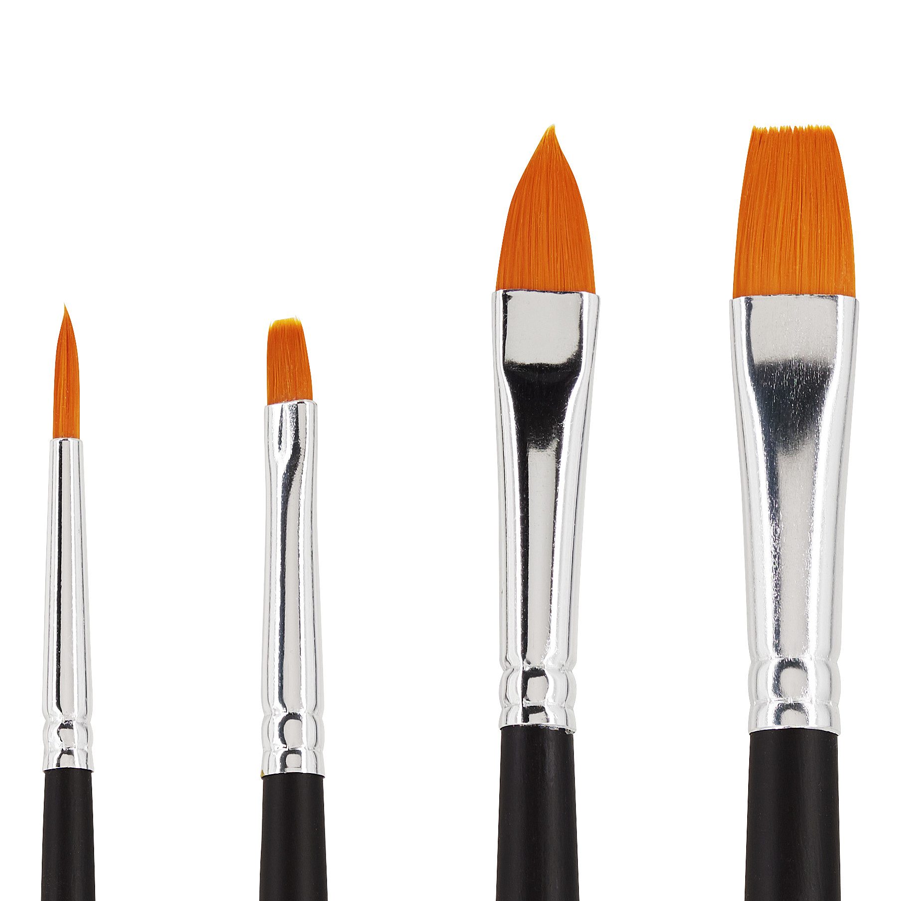 VBS Malpinsel Acryl Pinsel-Set Picasso, 4er-Set