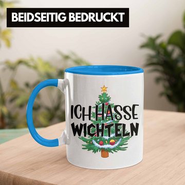 Trendation Tasse Schrott-Wichtelgeschenk für Frauen Kollegen Geschenk Wichteln Weihnach