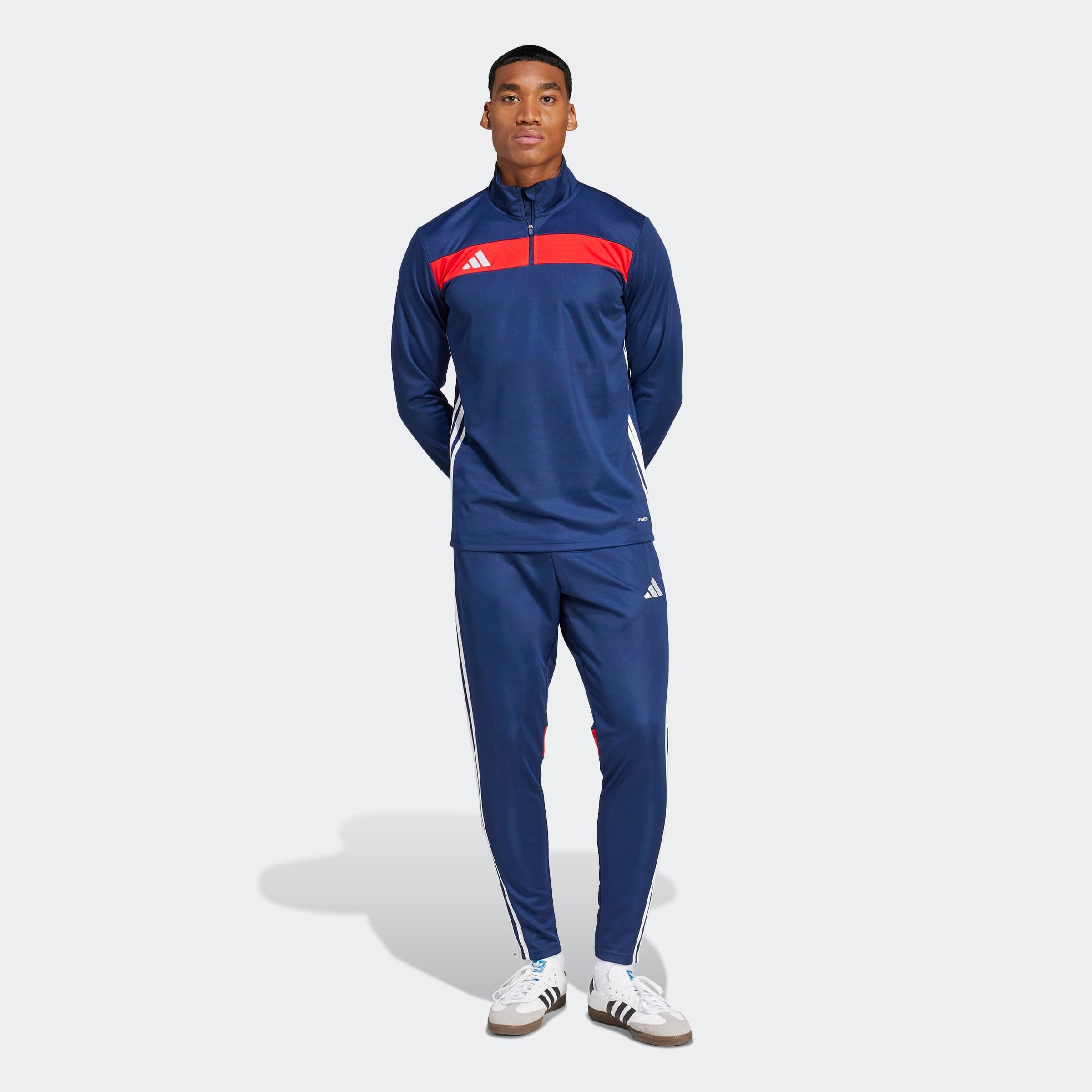 adidas Performance Trainingsjacke TIRO 25 ESSENTIALS TRAININGSOBERTEIL für Fußball, mit Reißverschluss, AEROREADY