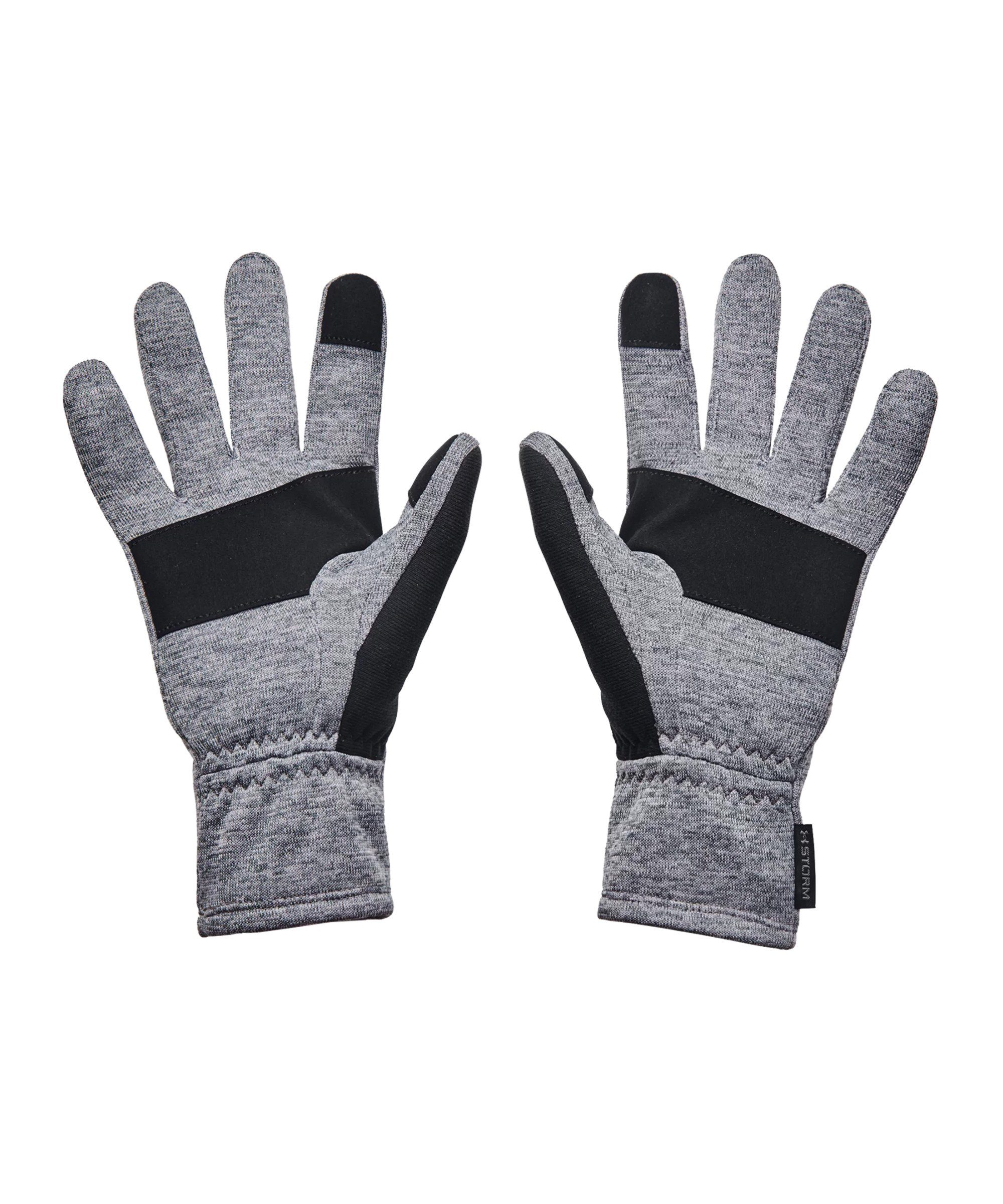 Under Armour® Feldspielerhandschuhe Storm Fleece grau Handschuhe