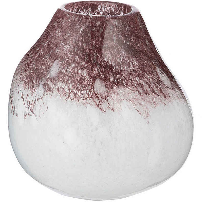 Casablanca by Gilde Tischvase Vidro, Dekovase (1 St), Vase aus durchgefärbtem Glas