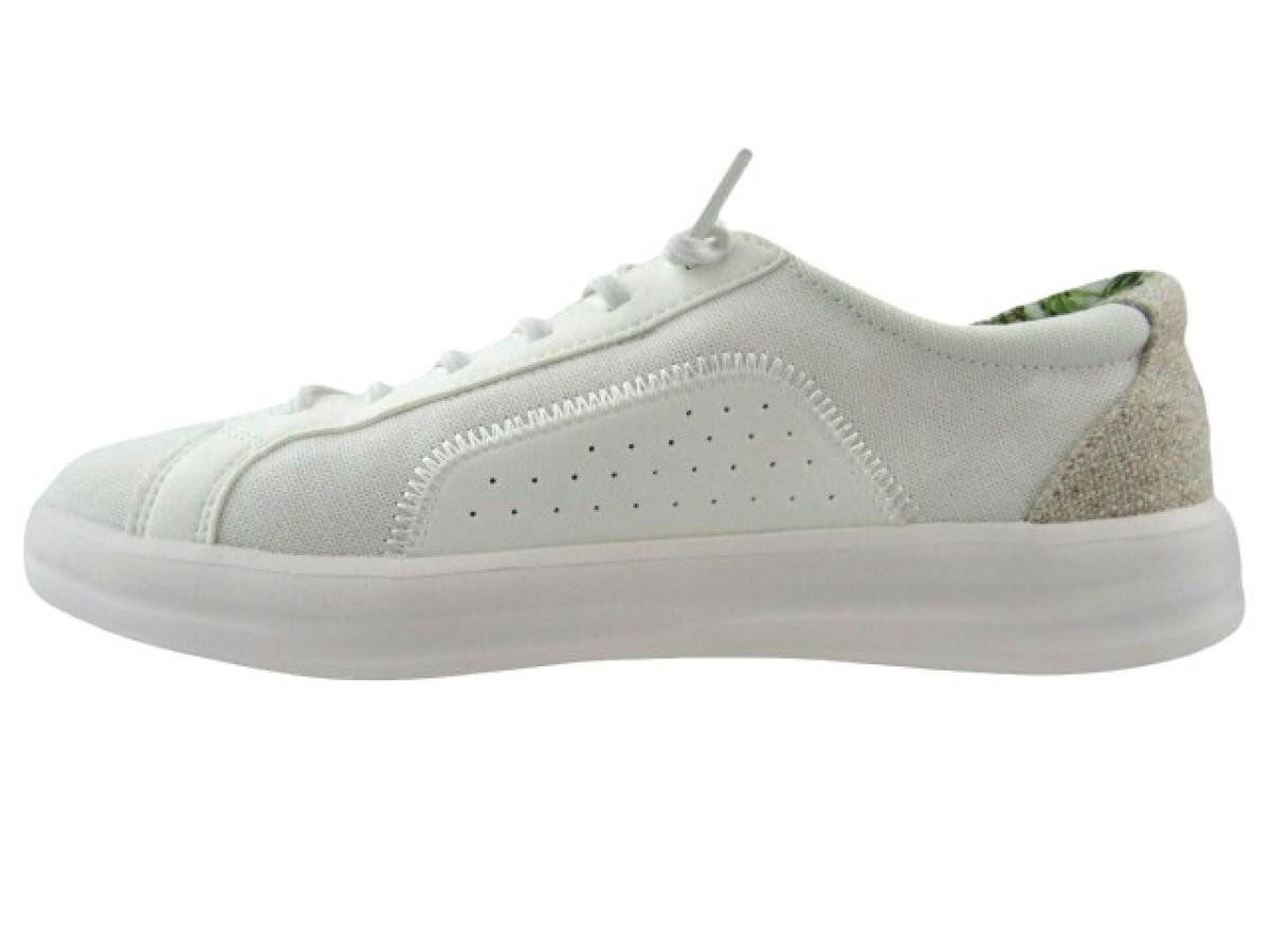 Hey Dude Karina Coconut white Sneaker