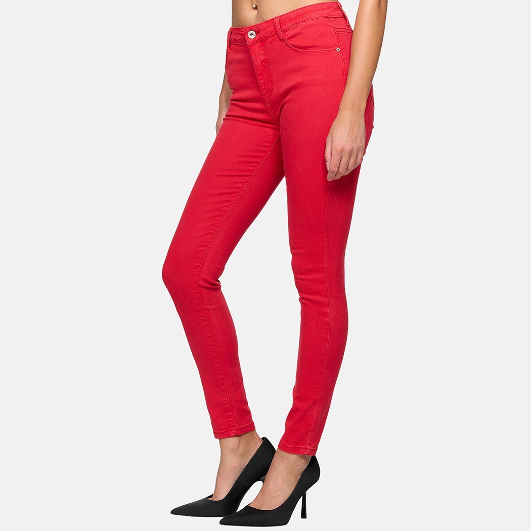 Elara Skinny-fit-Jeans Elara Damen Stretch Hose günstig online kaufen