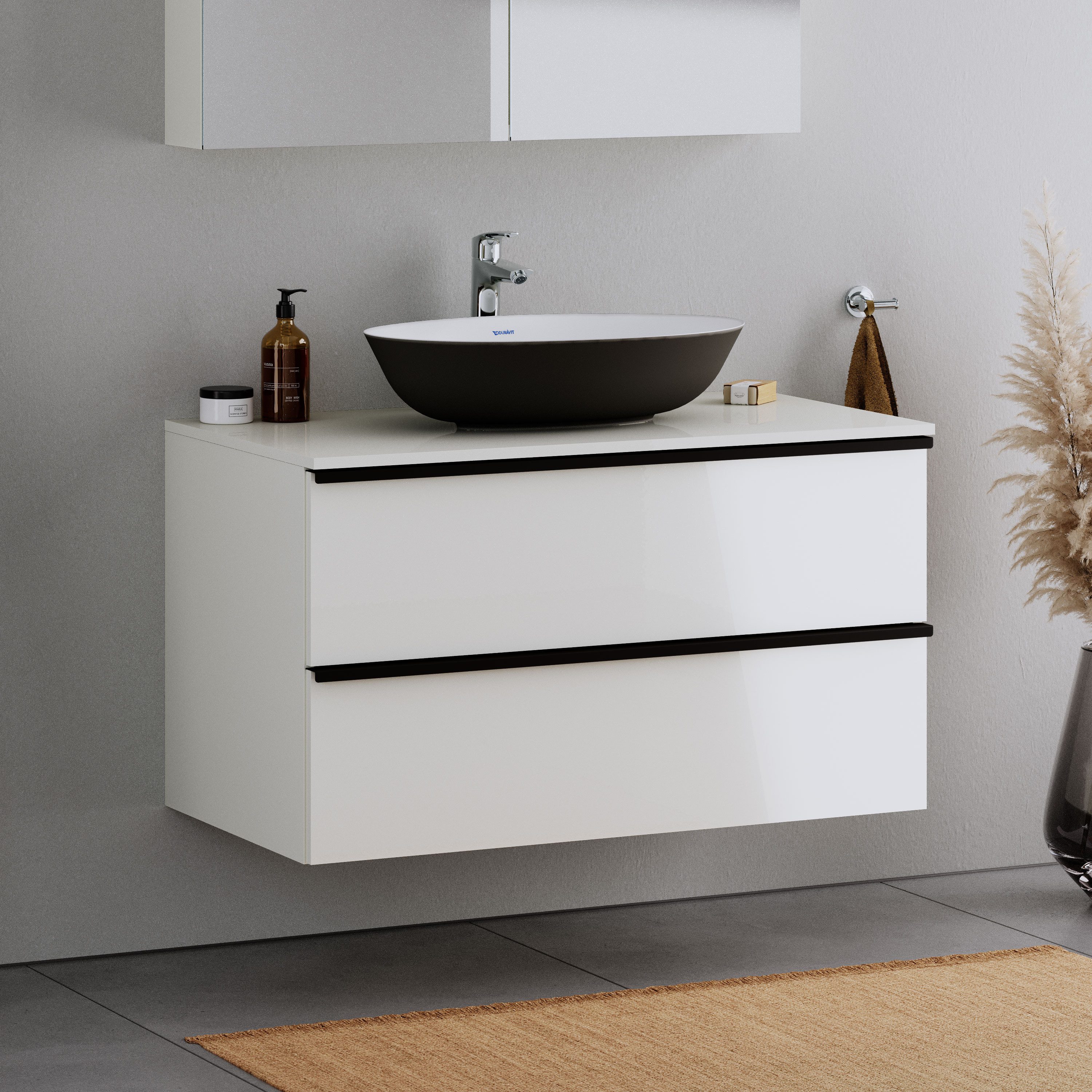 Duravit Waschbecken DuraPort, 60x40x14,5 cm, aus Mineralguss – Farbe wählba günstig online kaufen