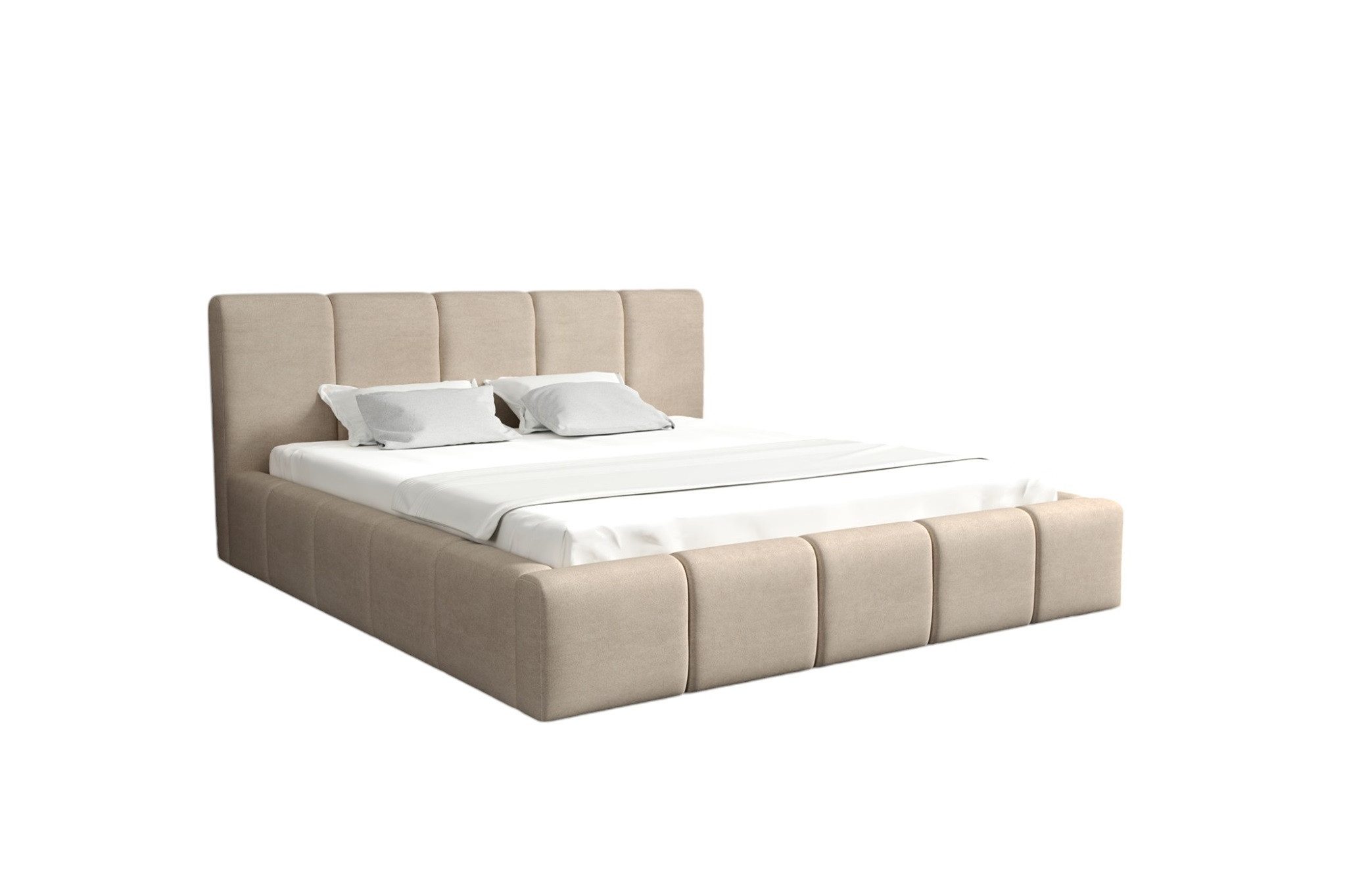 Fun Möbel Polsterbett Schlafzimmerbett GENUA in günstig online kaufen