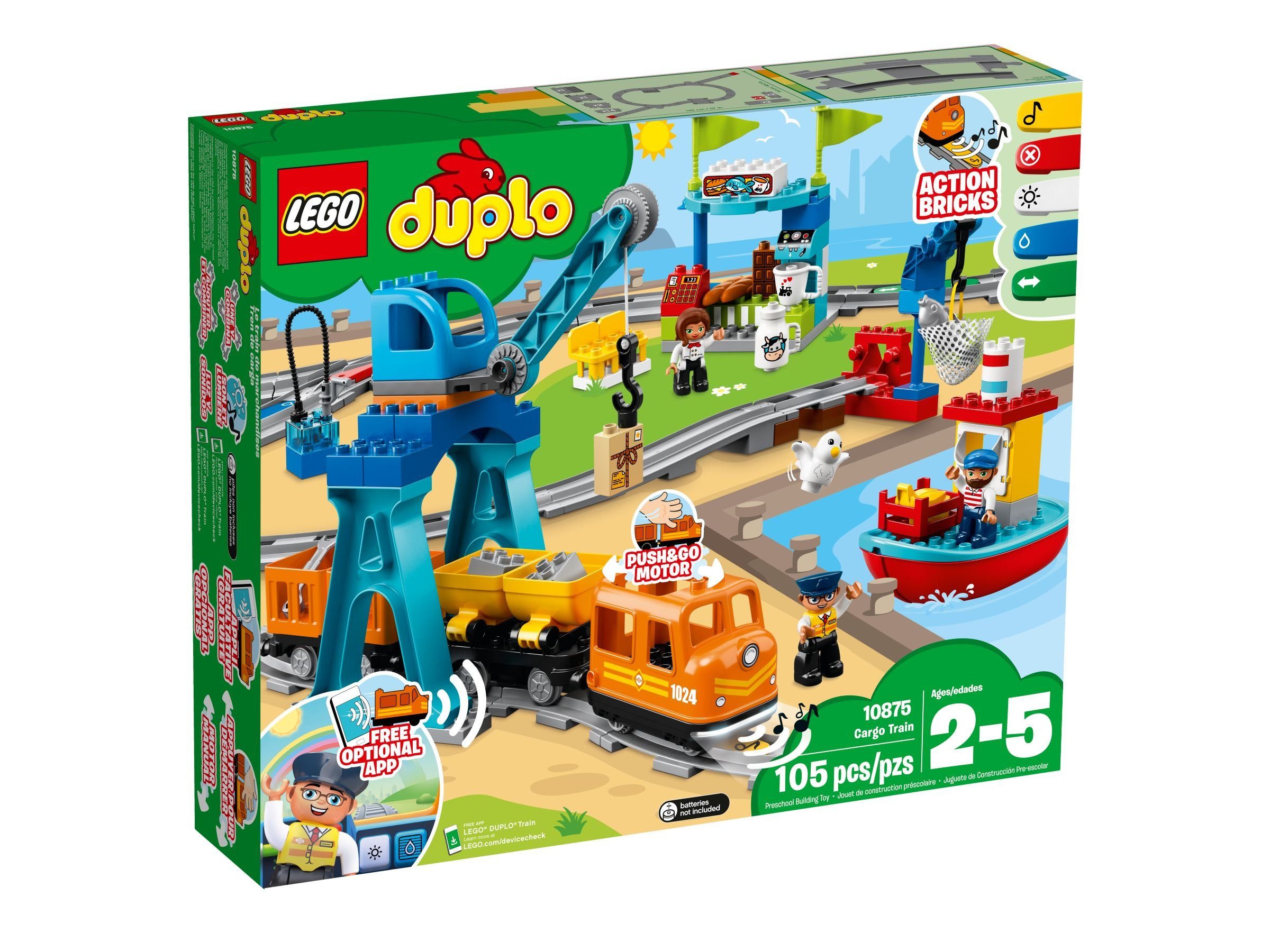 LEGO® LEGO® DUPLO® 10875 Güterzug Konstruktionsspielsteine, günstig online kaufen