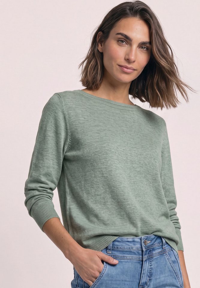 STREET ONE Strickpullover im soften Baumwoll-Mix