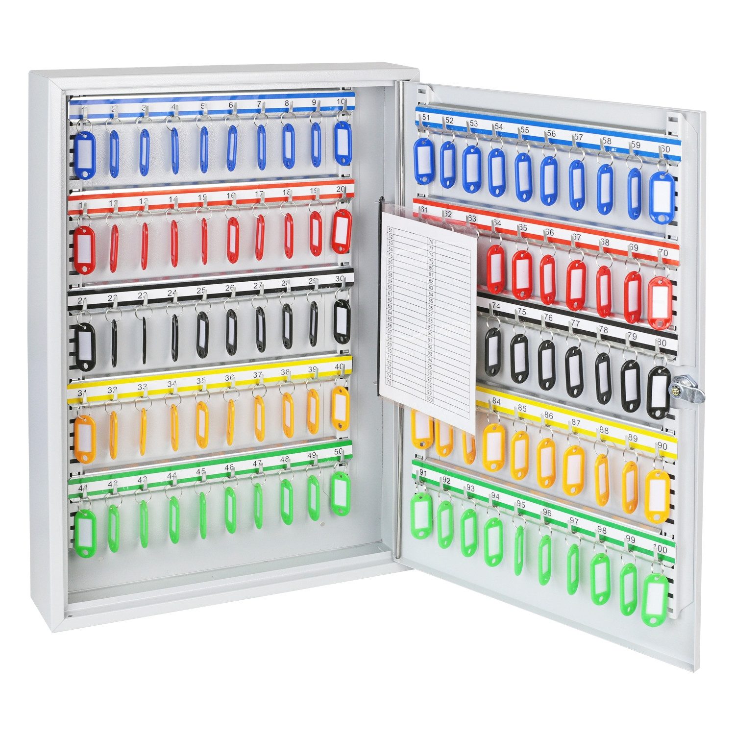 HMF Schlüsselkasten abschließbarer Schlüsselschrank mit 100 günstig online kaufen