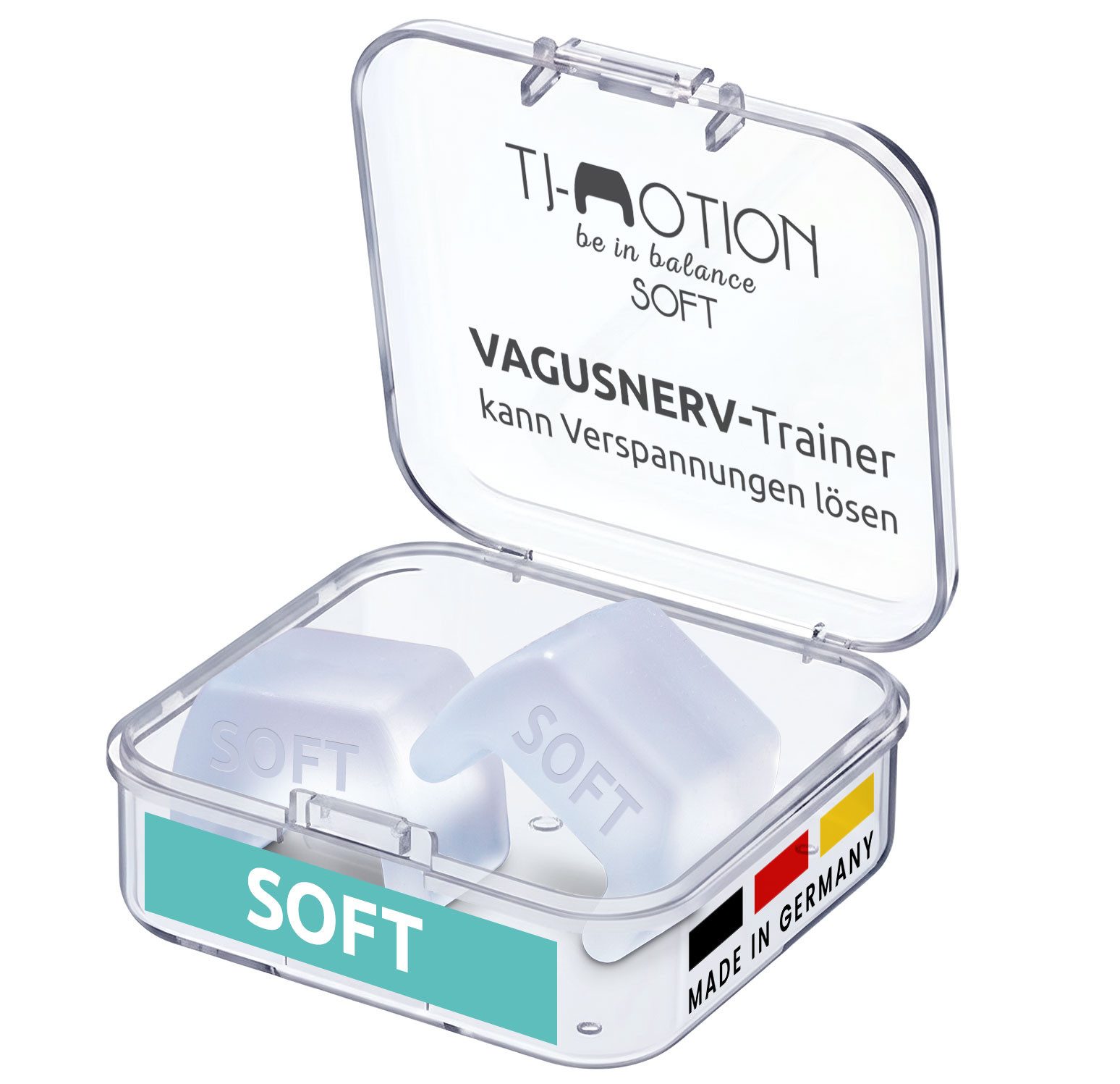 TJ-MOTION be in balance Massagegerät TJ-Motion Soft die neue Lösung von Kiefer-Nacken- Rückenverspannungen