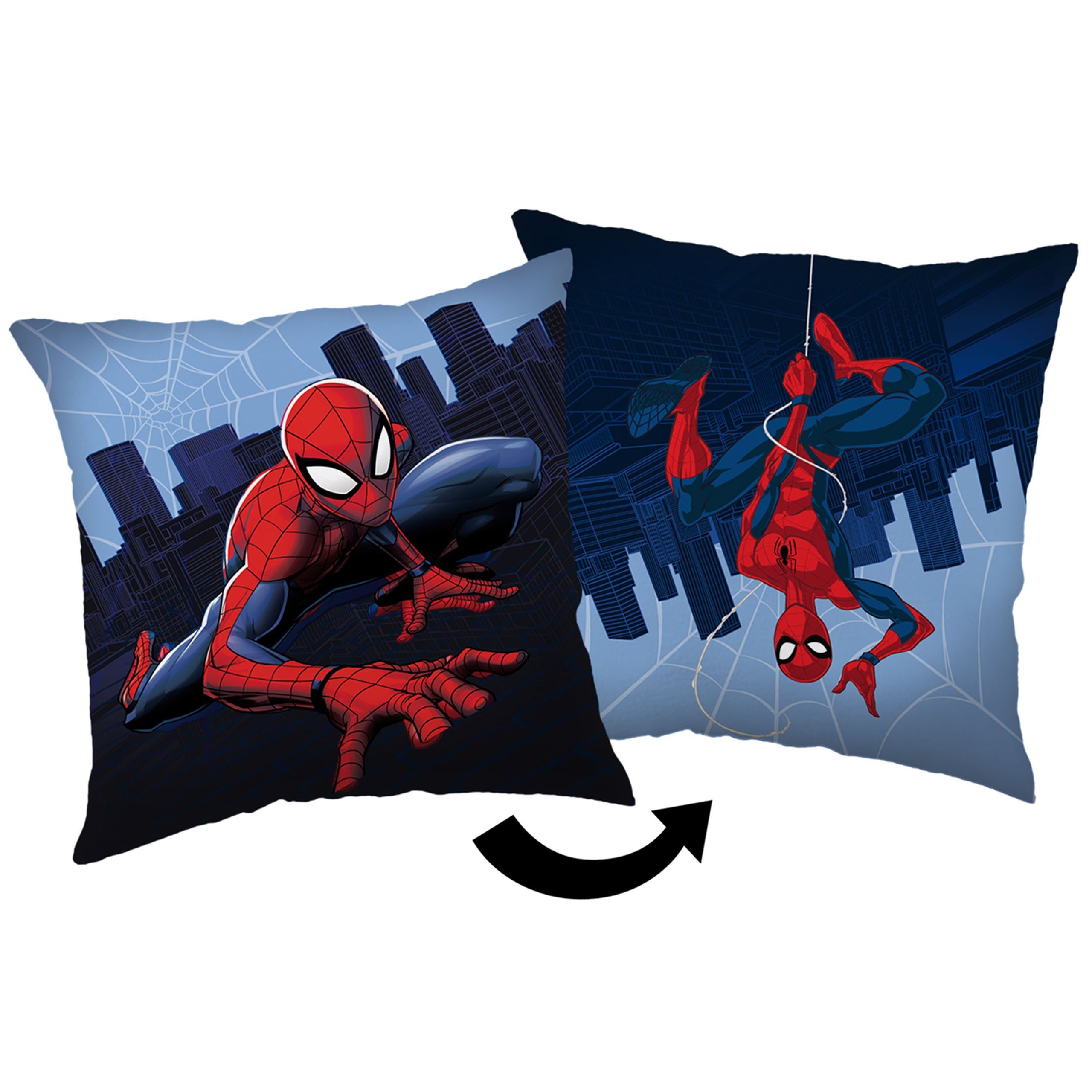 MARVEL Zierkissen MARVEL Spider-Man Quadratisches Kissen, Zierkissen 35x35 cm