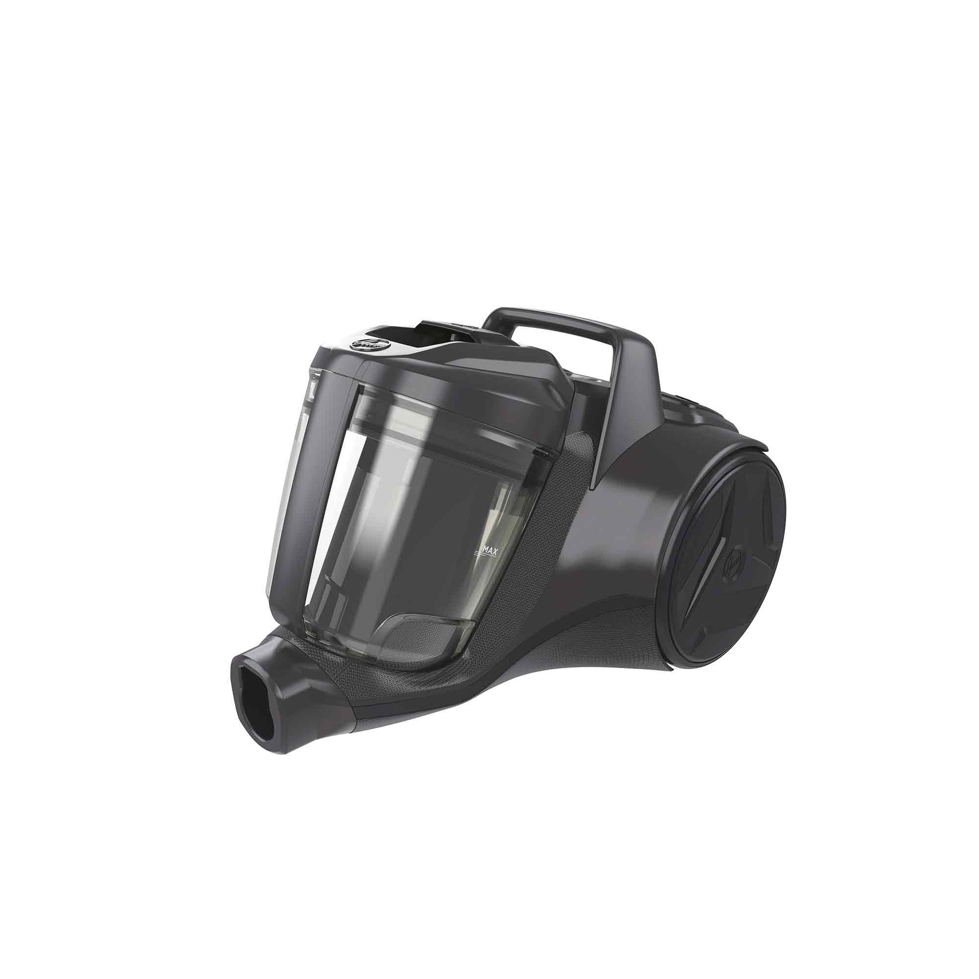 Hoover Bodenstaubsauger HP120PET 011, 700 W, beutellos, Kompakt, 8,2 M. Radius, Einzel-Zyklon-Technologie, EPA-Filter