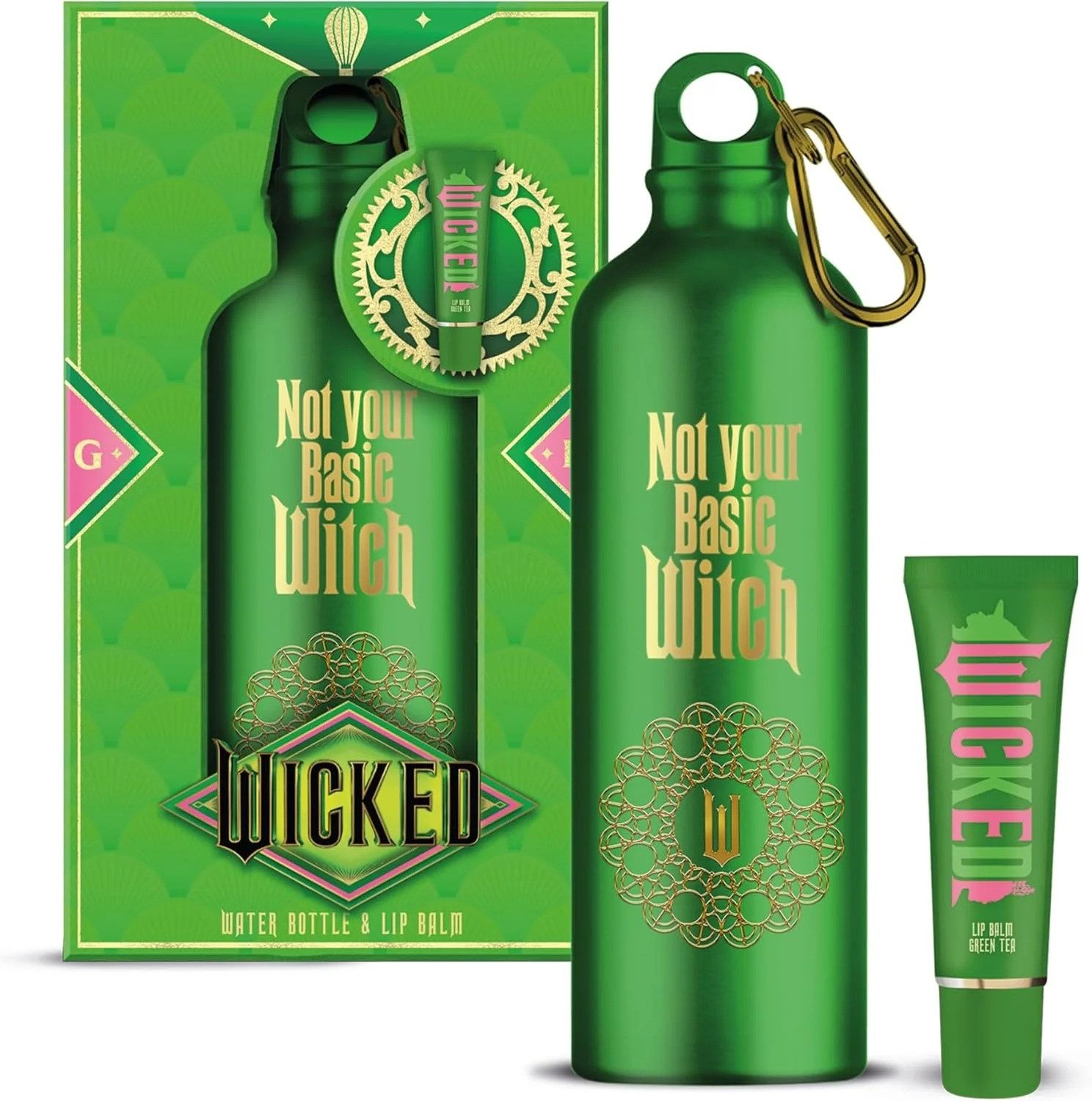 Corsair Toiletries LTD Lippenpflege-Set Wicked Gift Set 750ml Water Bottle + Lip Balm