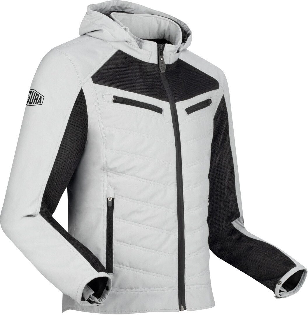 Segura Motorradjacke Natcho Vented Softshell Mesh Motorrad Textilacke protektoren robust