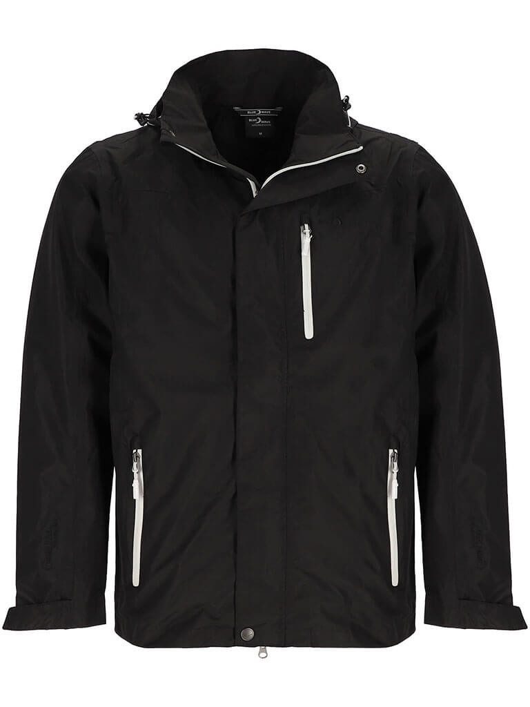 Blue Wave Funktionsjacke Jupp Herren Outdoor-Jacke Jupp mit Kapuze - Wasser günstig online kaufen