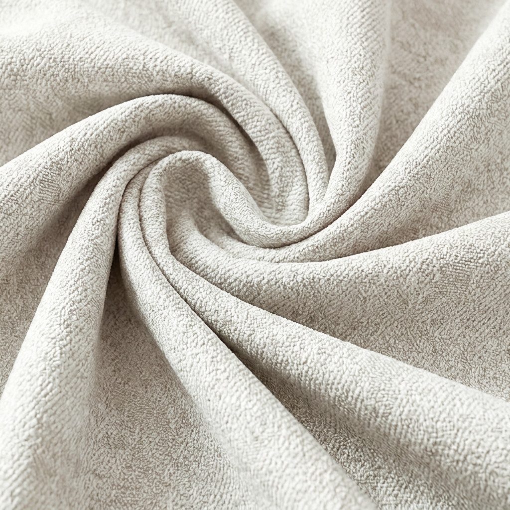 novely® Stoff KAMEN Abverkauf, Melange Polsterstoff Schimmer Möbelstoff 1 lfm, Strapazierfähig, Kuschelweich, Meterware, 1lfm