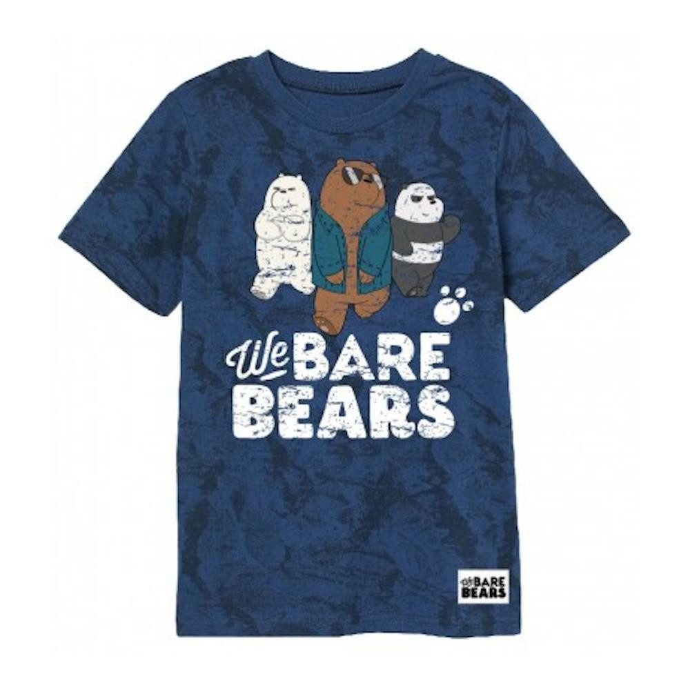 Cartoon Network T-Shirt We Bare Bears – Bären wie wir -T-Shirt für Jungen, Comic-Druck