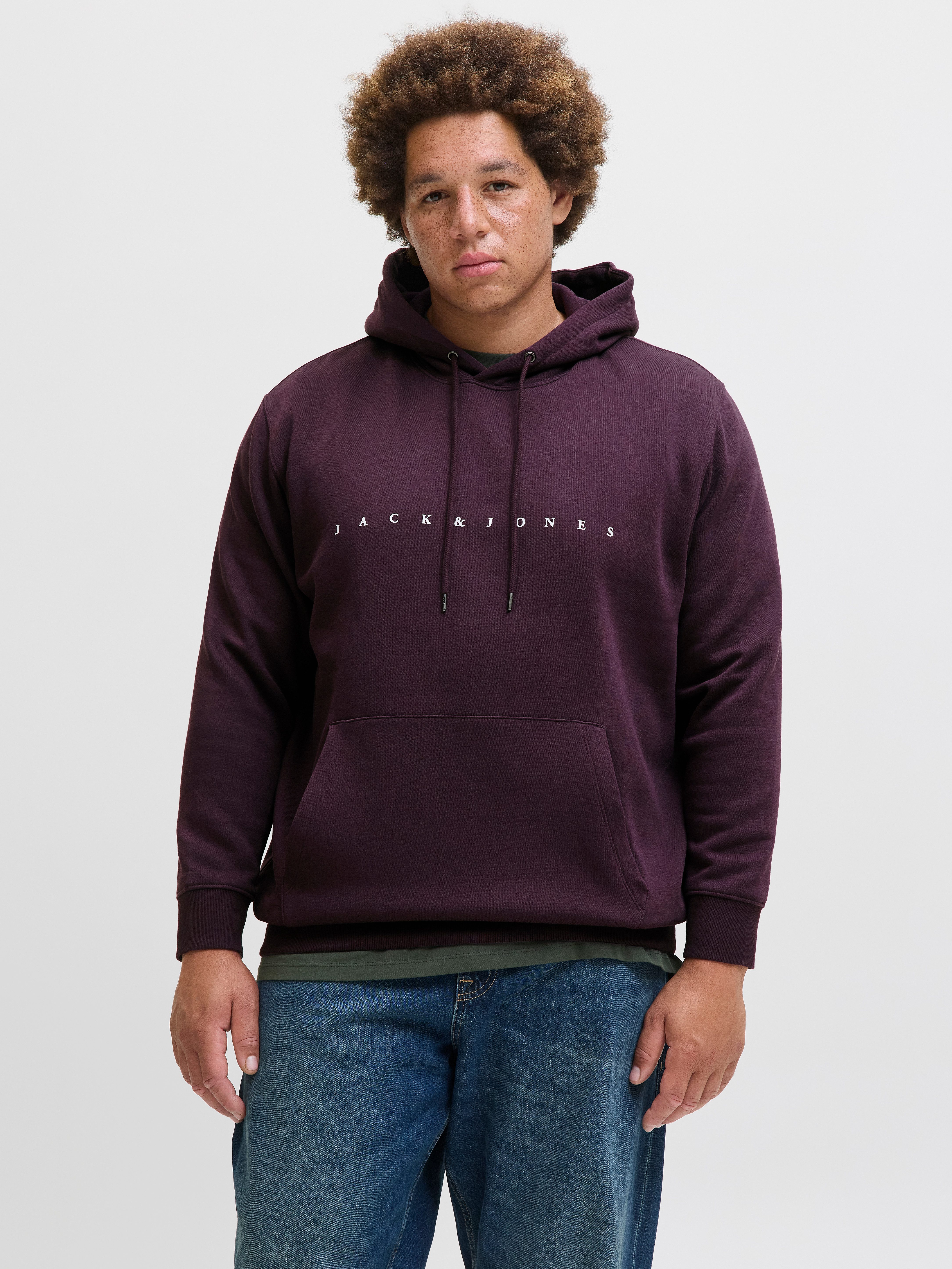 Jack & Jones PlusSize Kapuzensweatshirt JJESTAR JJ SWEAT HOOD NOOS PLS mit günstig online kaufen