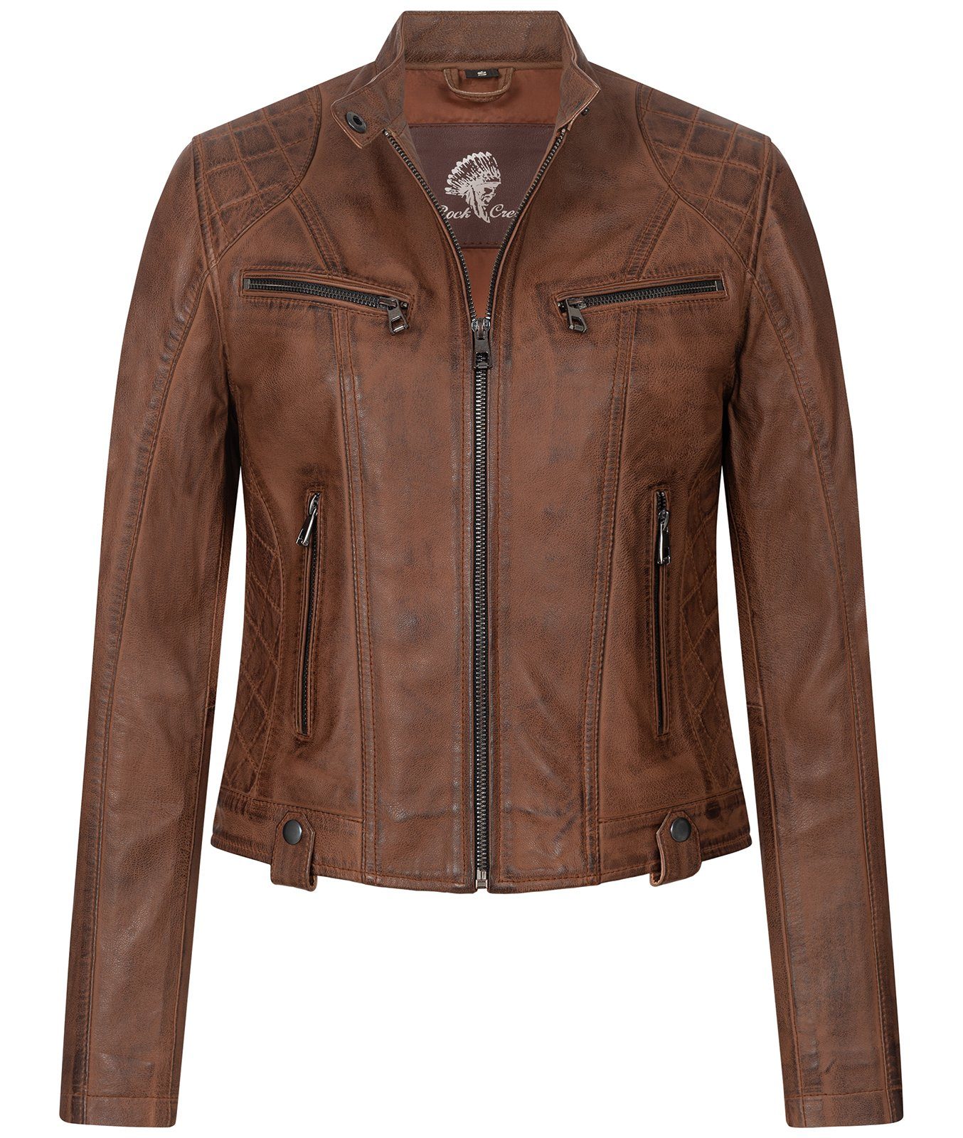 Rock Creek Lederjacke Damen Lederjacke D-481