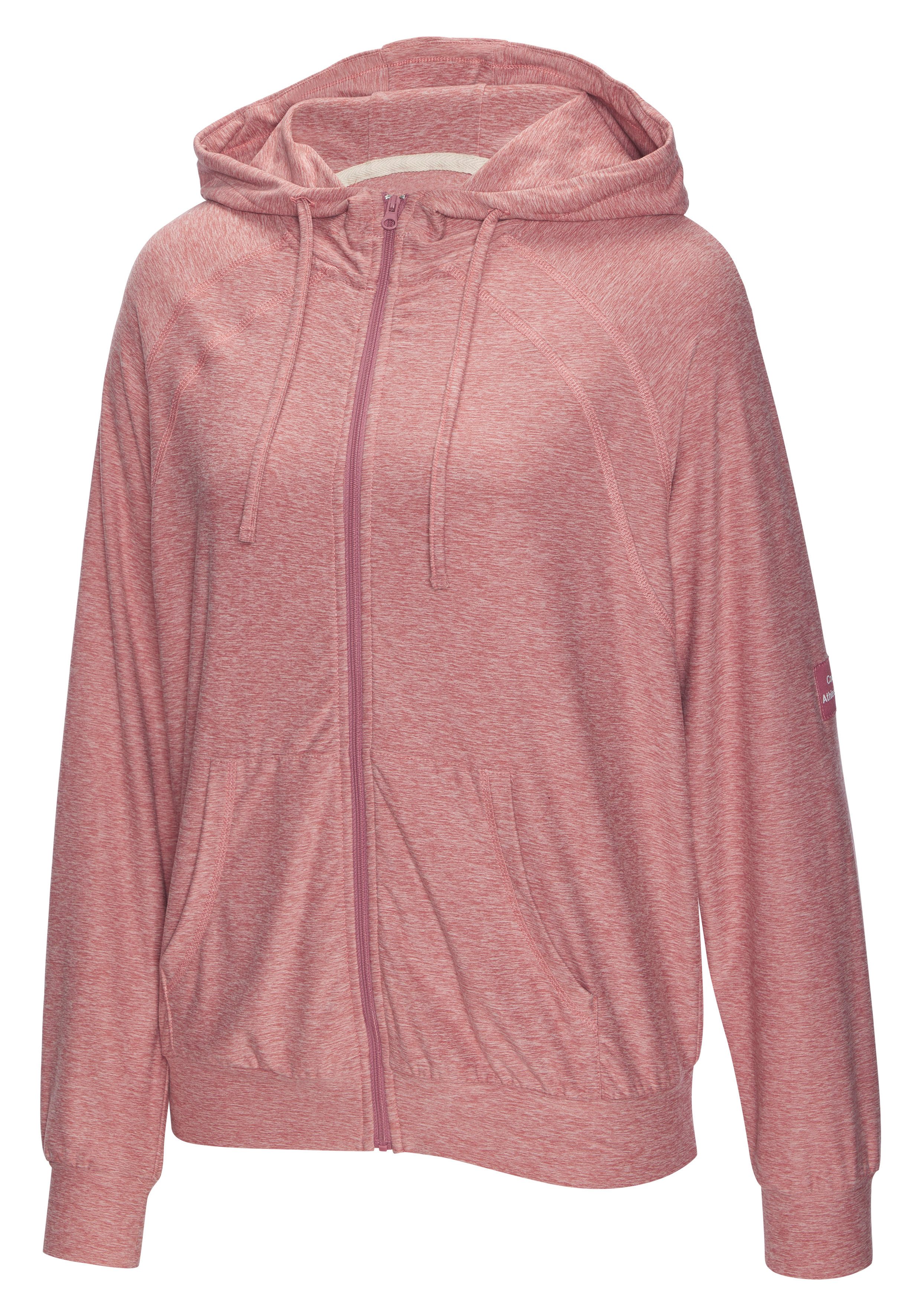 Vivance Active by Lascana Kapuzensweatjacke mit geteilte Kängurutasche, Home-und Loungewear-Serie – Bild 5 von 5