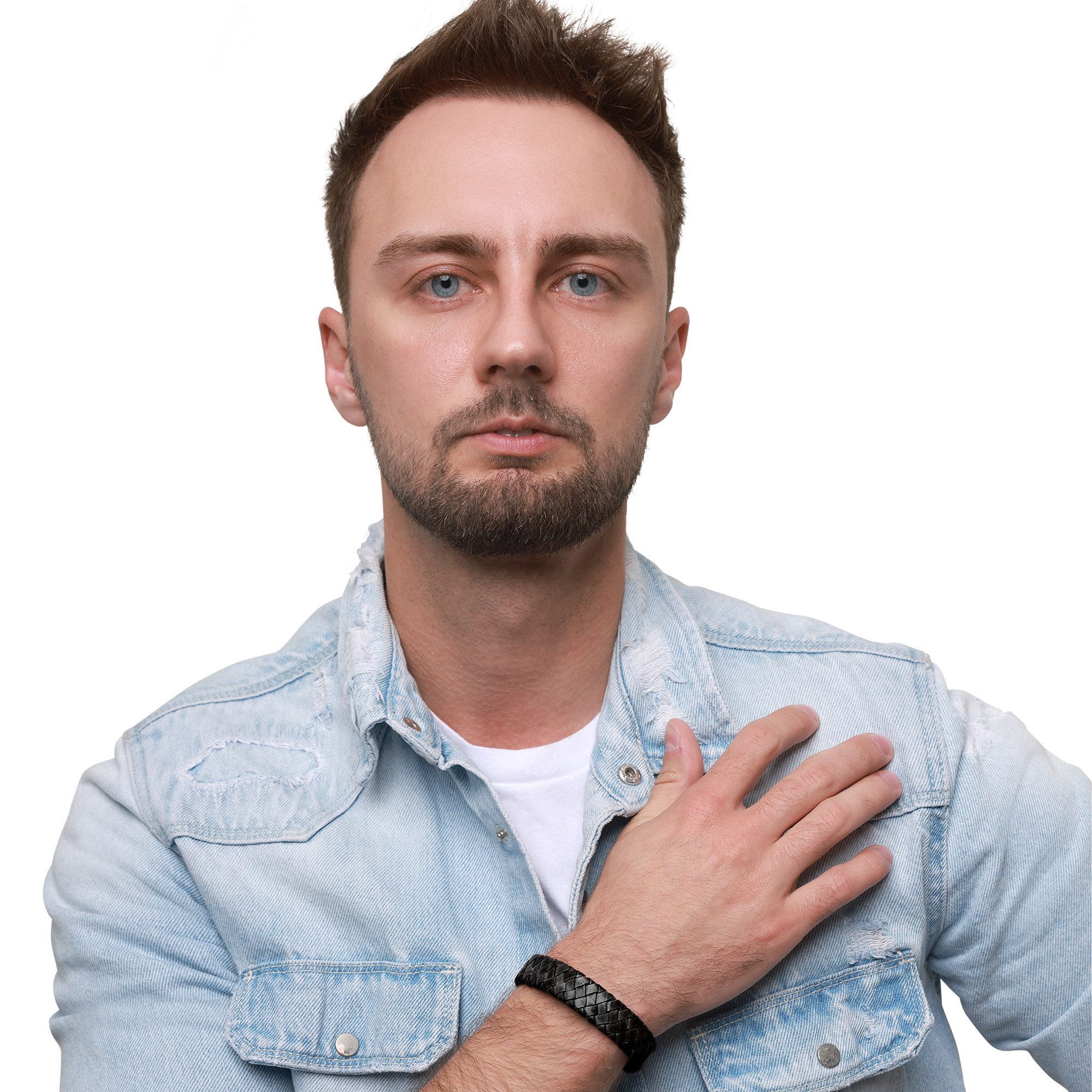 Heideman Armband Lederarmband Keno (Armband, inkl. Geschenkverpackung), Ech günstig online kaufen