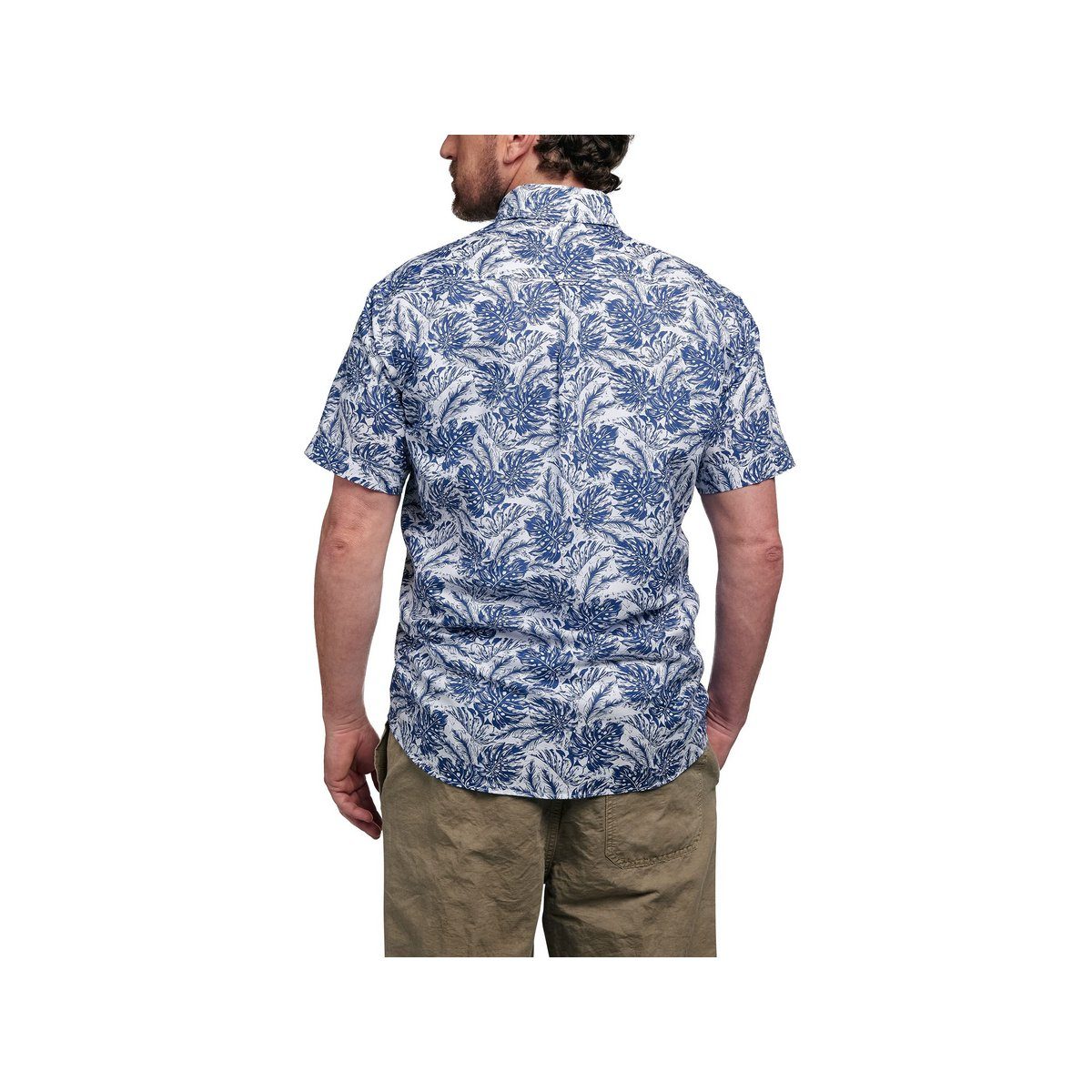 (1-tlg., Angabe) marineblau Eterna keine Kurzarmhemd