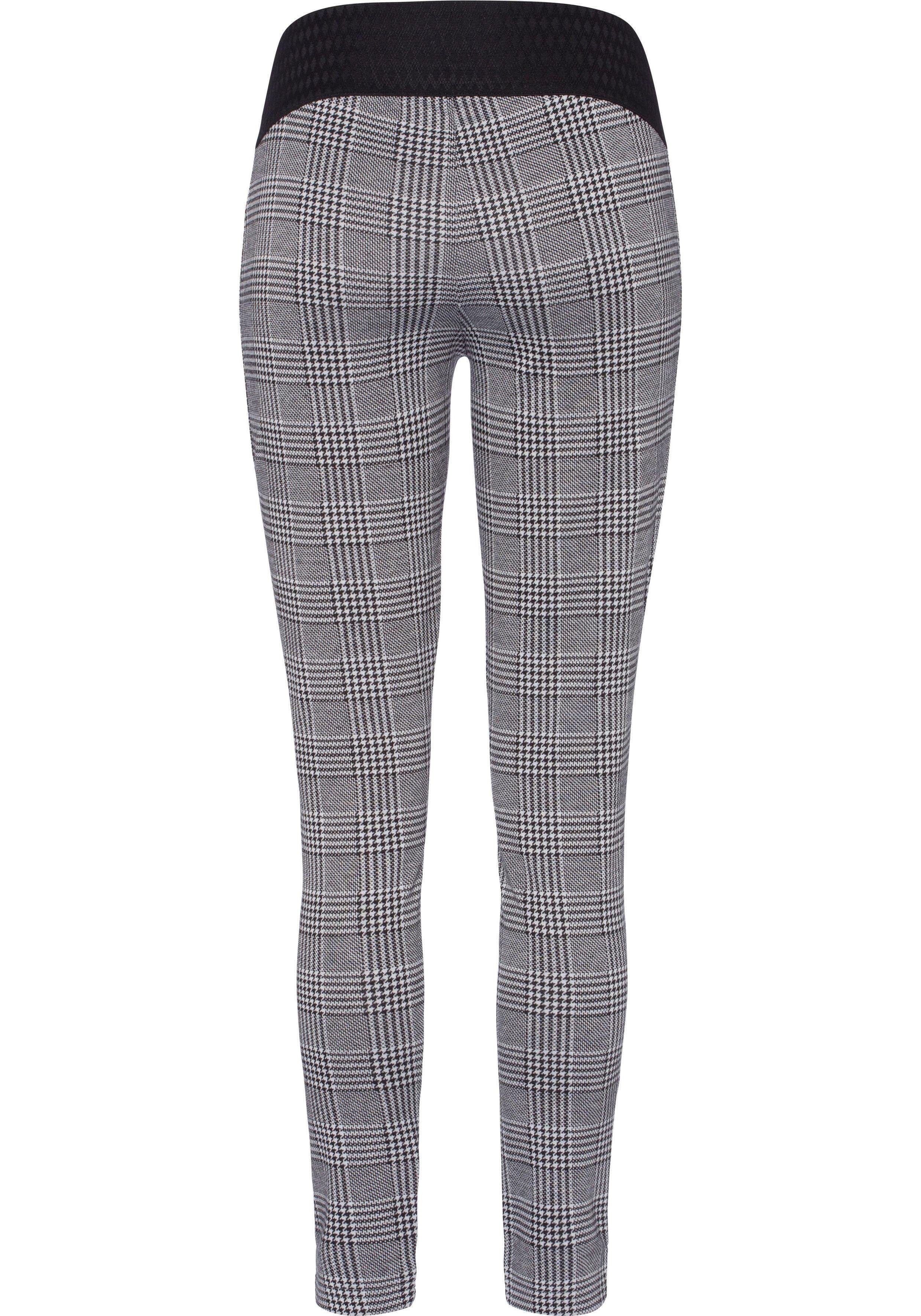 Buffalo Leggings im Glencheck-Design, elastisch, modisch
