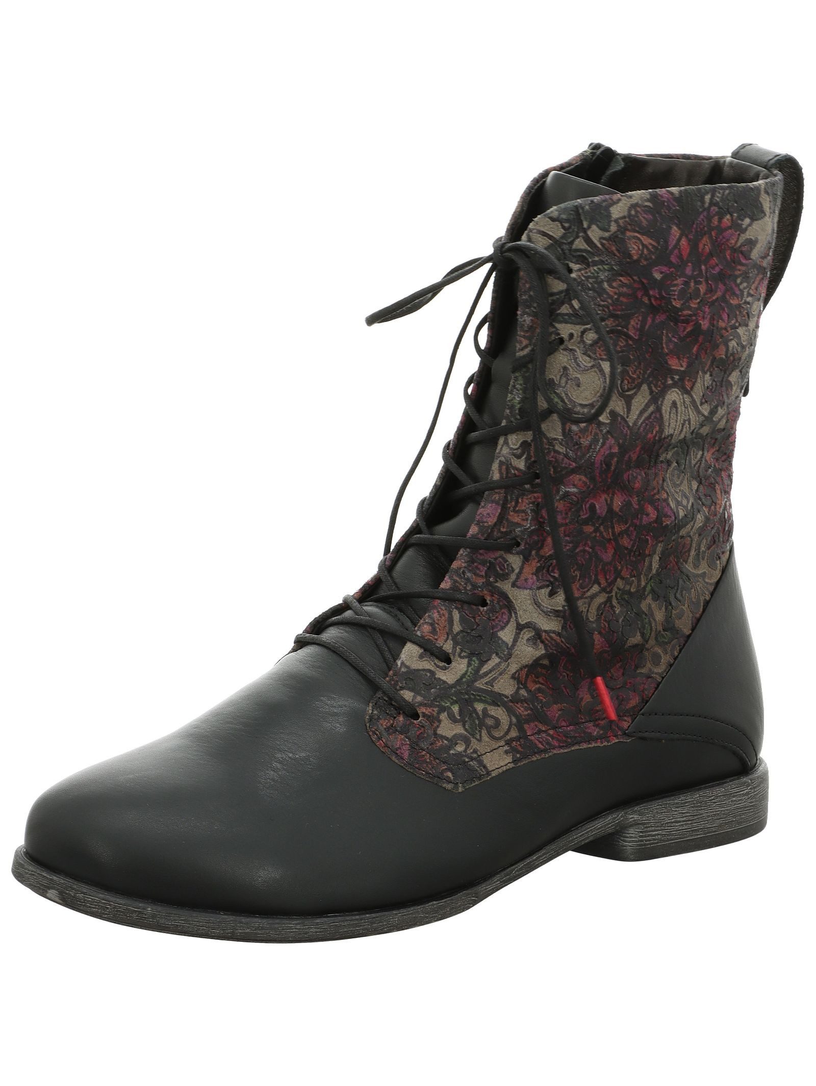 Think! Stiefelette Leder Schnürstiefelette