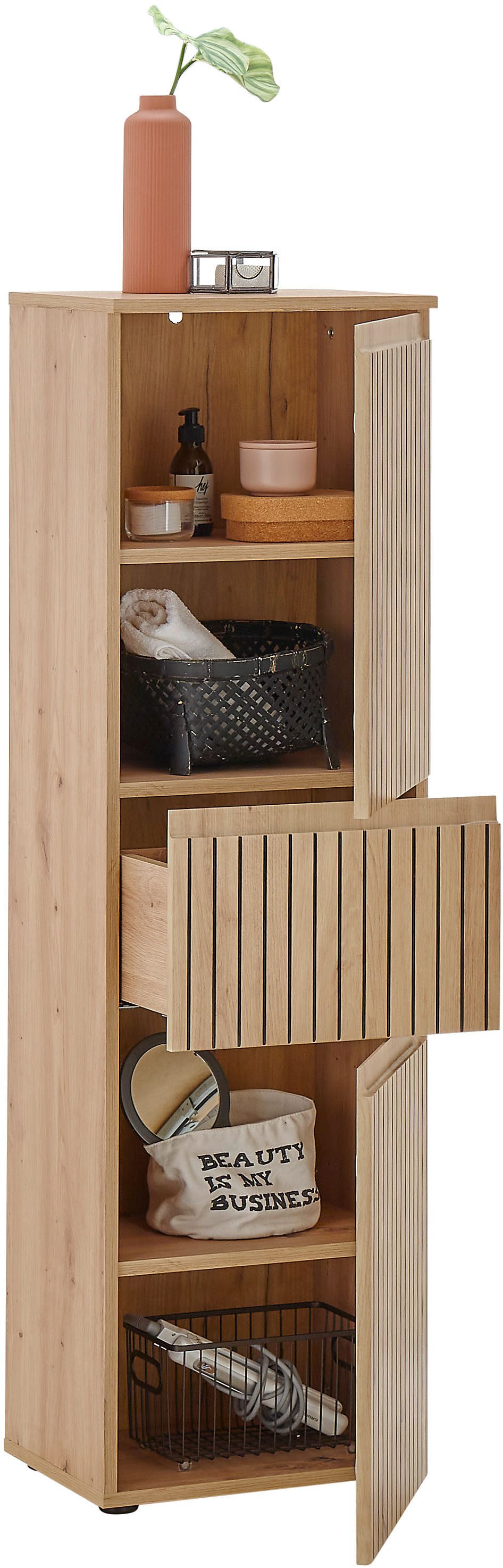 BASIC by Balculina Midischrank Austin (1-St) Breite 40 cm, Türanschlag L/R wechselbar, Soft-Close-Funktion