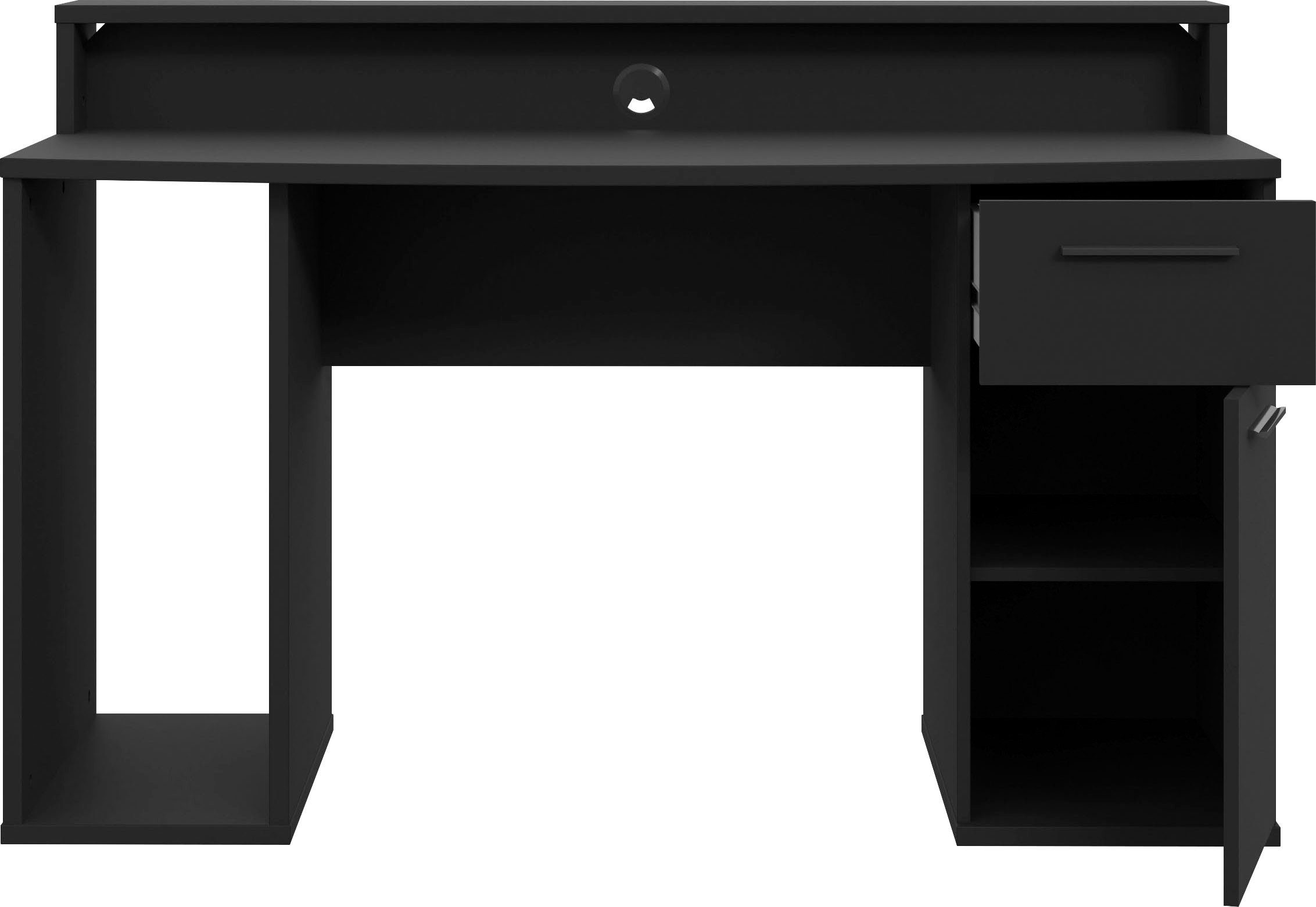 cm FORTE mit 140 Gamingtisch moderner Schreibtisch, Ayo, Beleuchtung, Breite LED-RGB