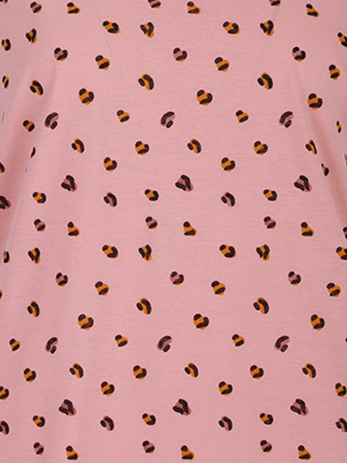 Nachthemd zeitlos rosa Shirt Kurzarm Nachthemd - Leo