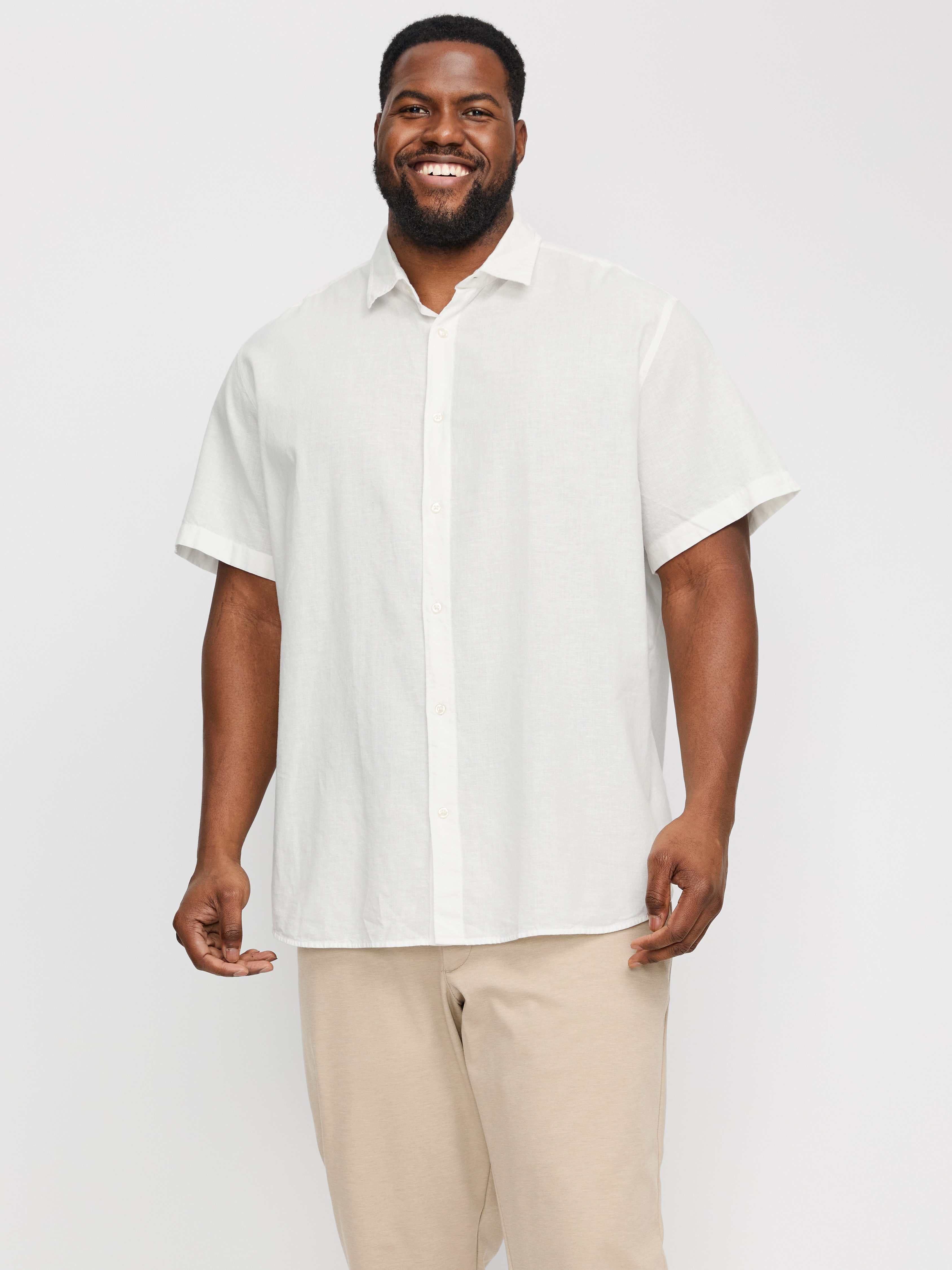 Kurzarmhemd JJEBREEZE SHIRT SS SN PLS