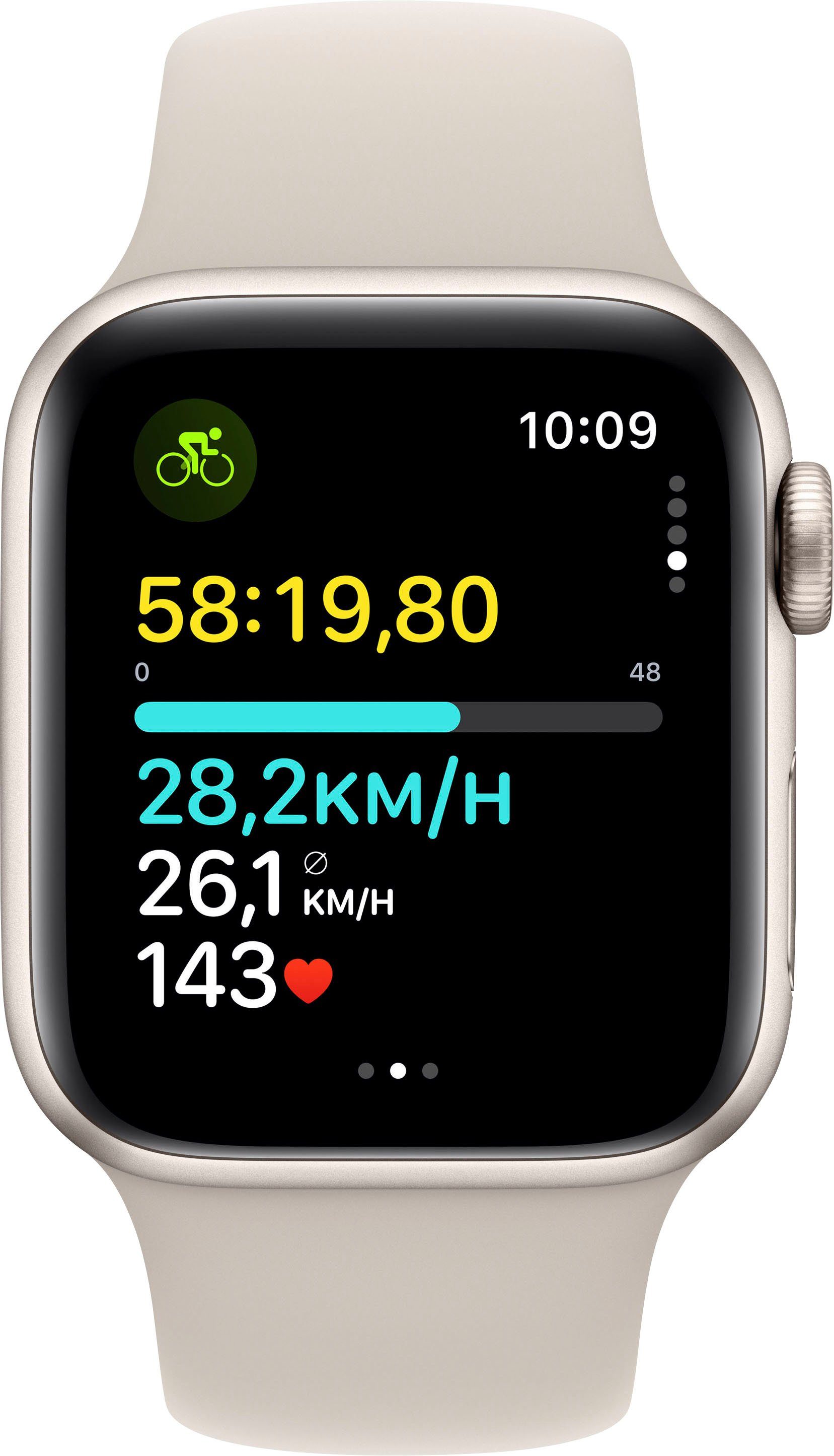 Band Aluminium | 40 Apple SE GPS Polarstern Watch Zoll, Smartwatch Polarstern (4 M/L Watch Sport cm/1,57 OS mm 10),